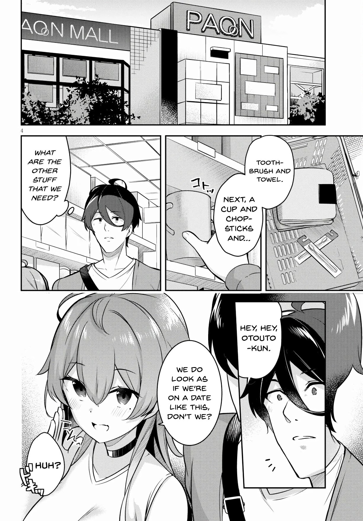 I Suddenly Have an "Older" Sister! Chapter 3 page 5 - Chapter 3: Suddenly We Went on a Shopping Date Together