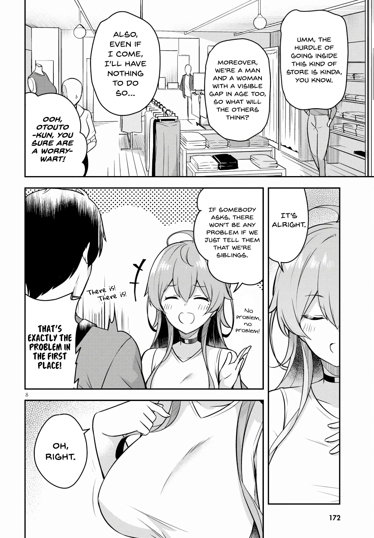 I Suddenly Have an "Older" Sister! Chapter 3 page 9 - Chapter 3: Suddenly We Went on a Shopping Date Together
