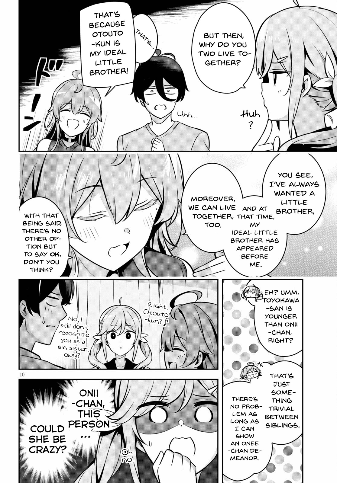 I Suddenly Have an "Older" Sister! Chapter 4 page 11 - Chapter 4: Suddenly I Have a Little Sister