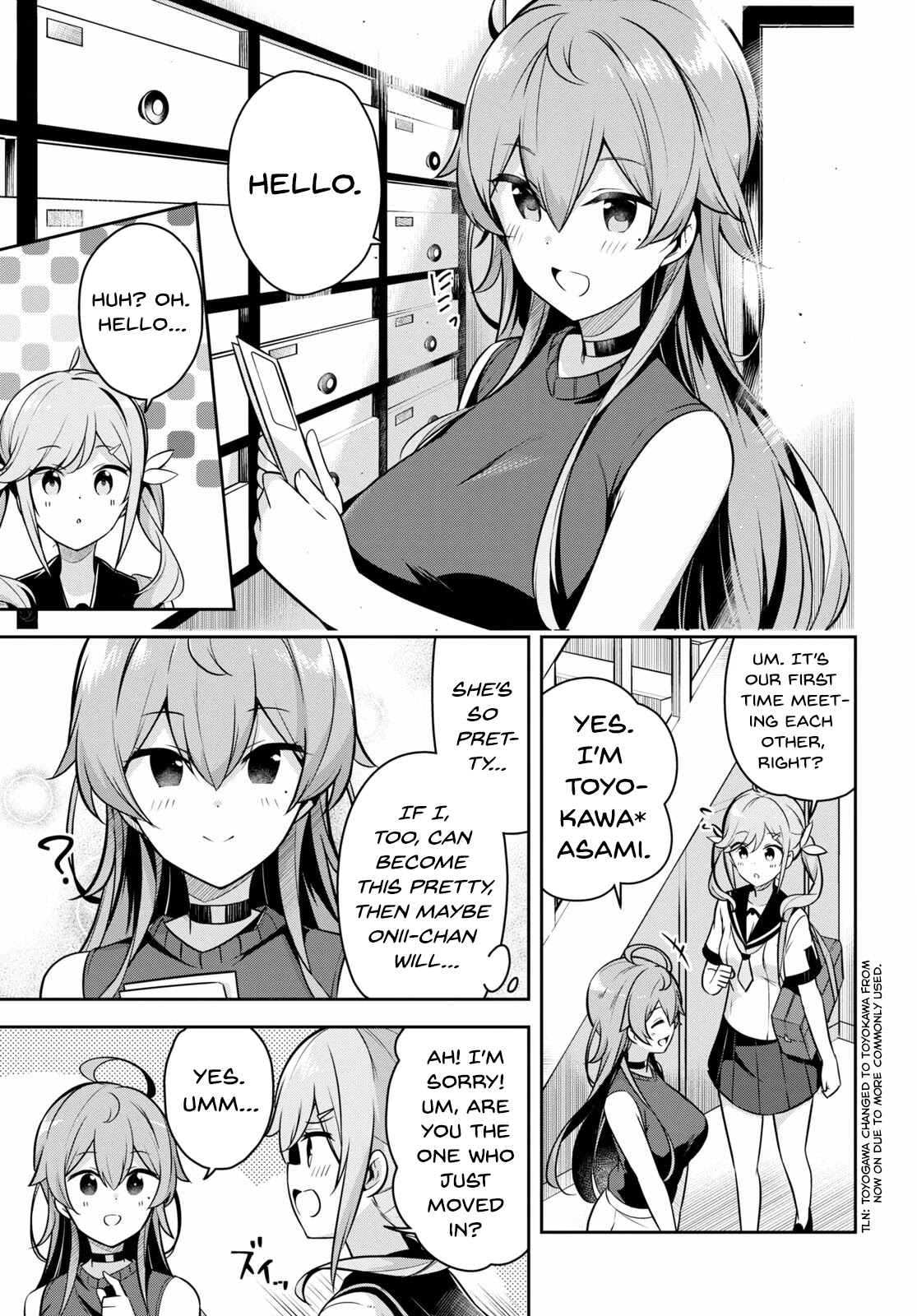 I Suddenly Have an "Older" Sister! Chapter 4 page 4 - Chapter 4: Suddenly I Have a Little Sister