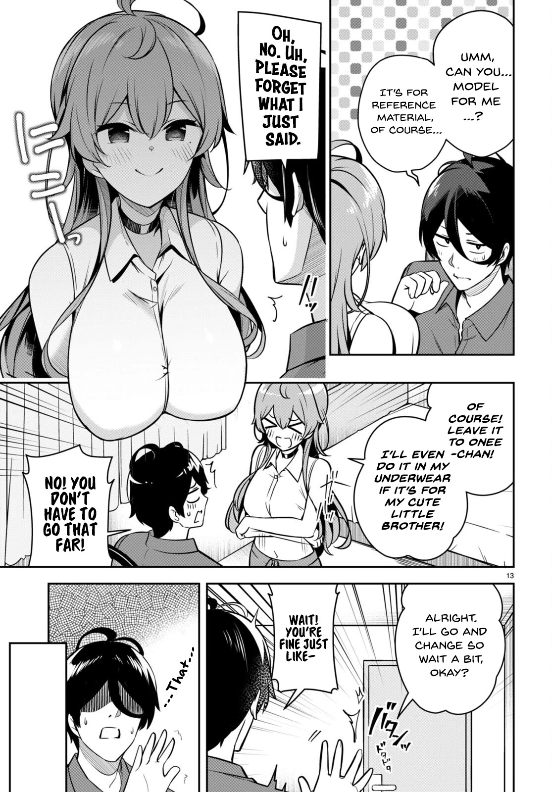 I Suddenly Have an "Older" Sister! Chapter 5 page 14 - Chapter 5: Suddenly I Became a Model