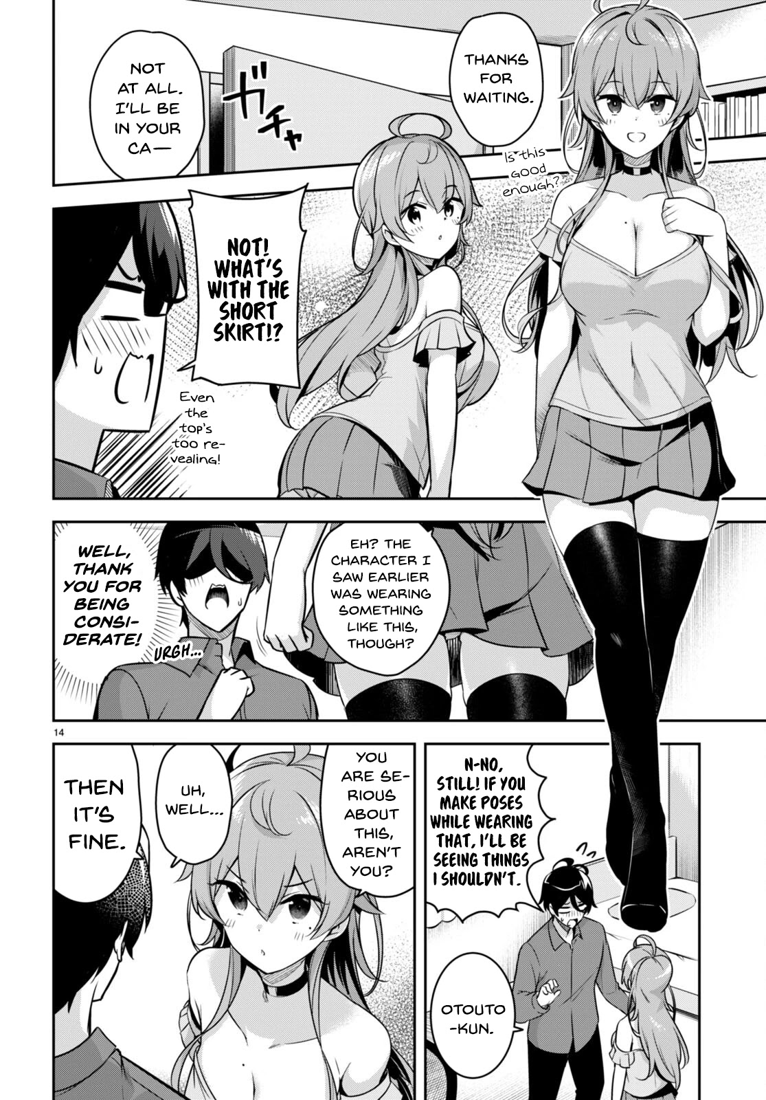 I Suddenly Have an "Older" Sister! Chapter 5 page 15 - Chapter 5: Suddenly I Became a Model
