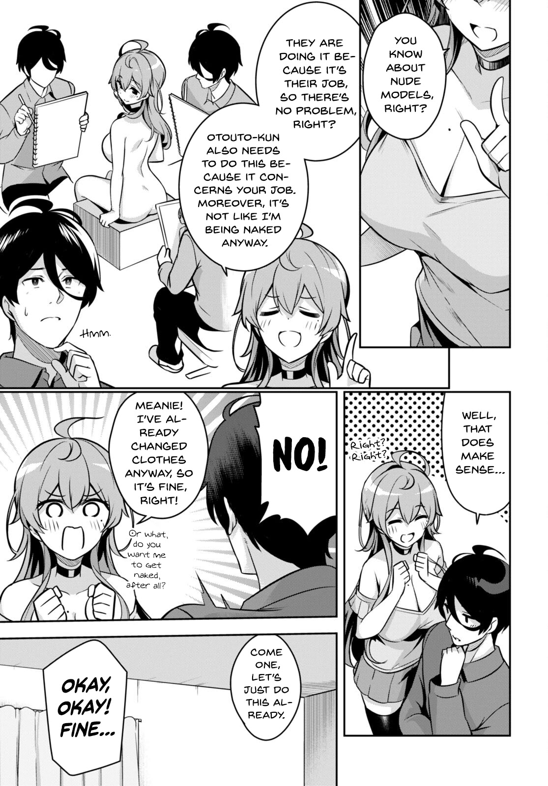 I Suddenly Have an "Older" Sister! Chapter 5 page 16 - Chapter 5: Suddenly I Became a Model