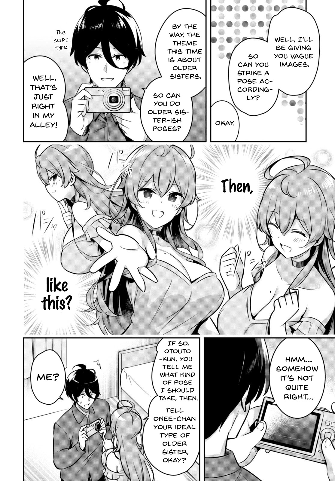 I Suddenly Have an "Older" Sister! Chapter 5 page 17 - Chapter 5: Suddenly I Became a Model