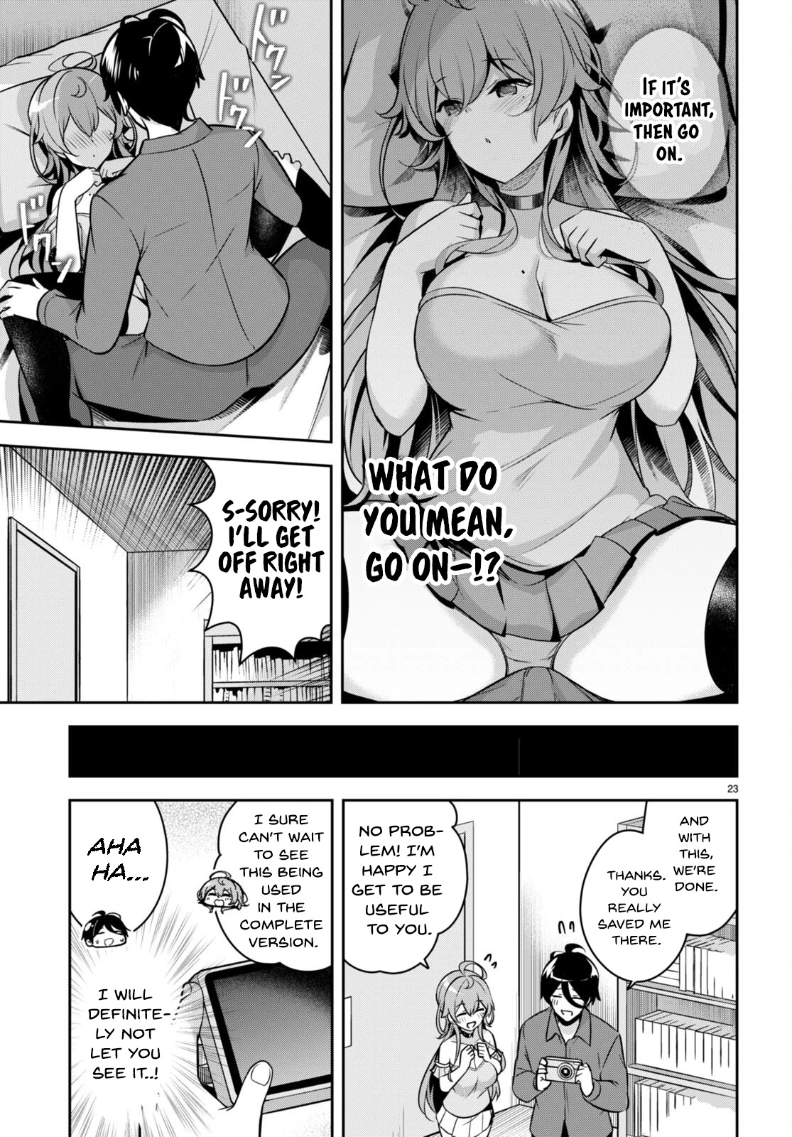 I Suddenly Have an "Older" Sister! Chapter 5 page 24 - Chapter 5: Suddenly I Became a Model