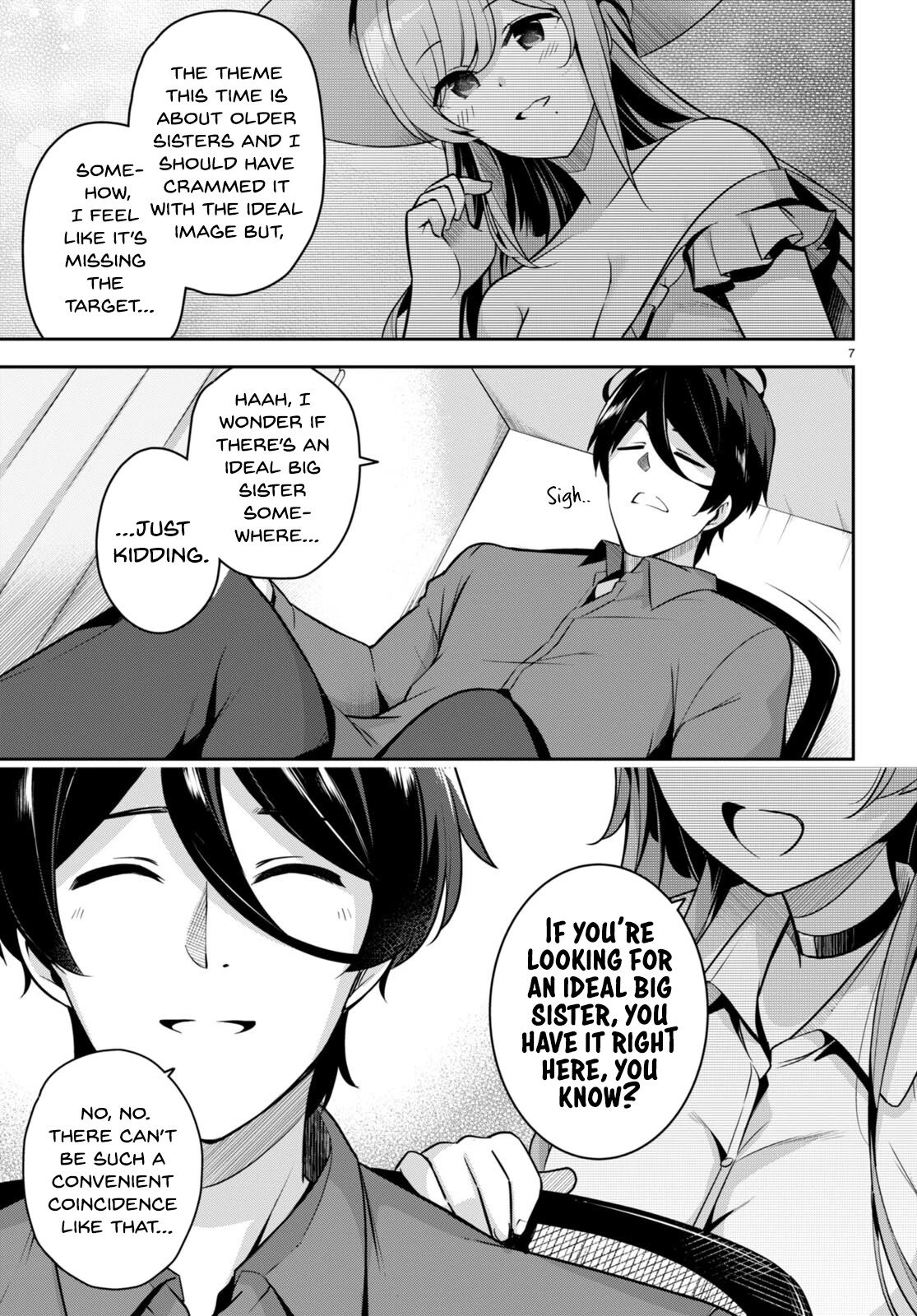 I Suddenly Have an "Older" Sister! Chapter 5 page 8 - Chapter 5: Suddenly I Became a Model