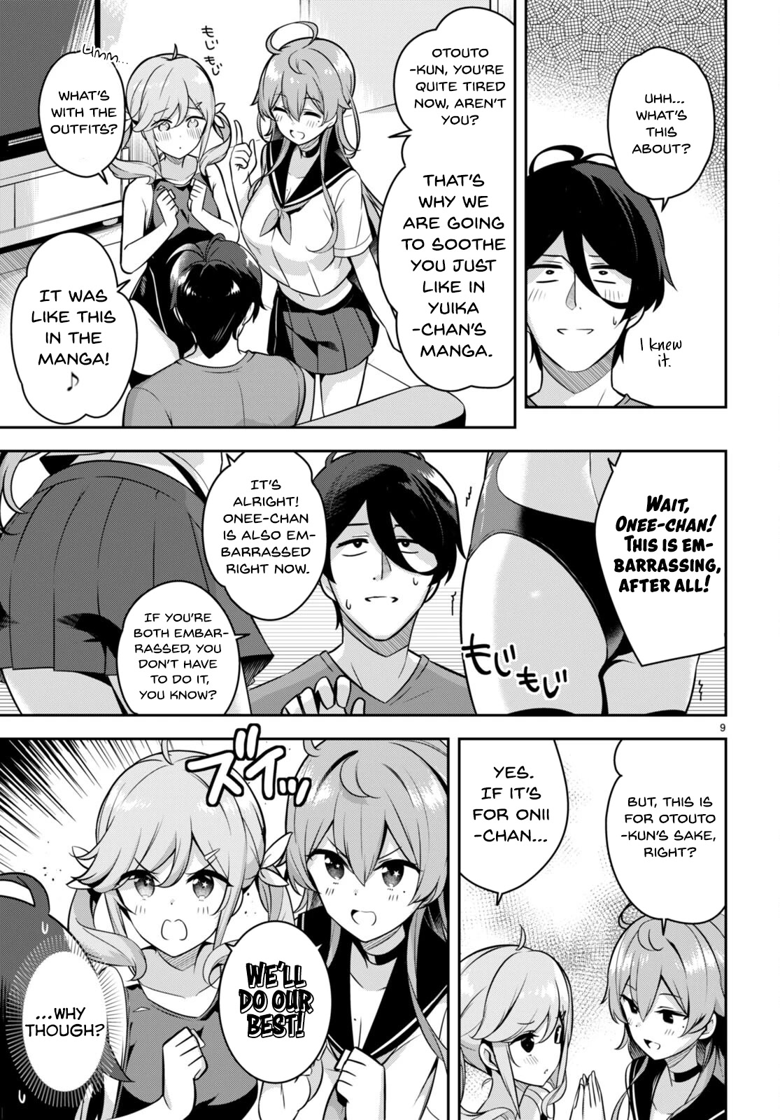 I Suddenly Have an "Older" Sister! Chapter 6 page 10 - Chapter 6: Suddenly I'm Being Healed
