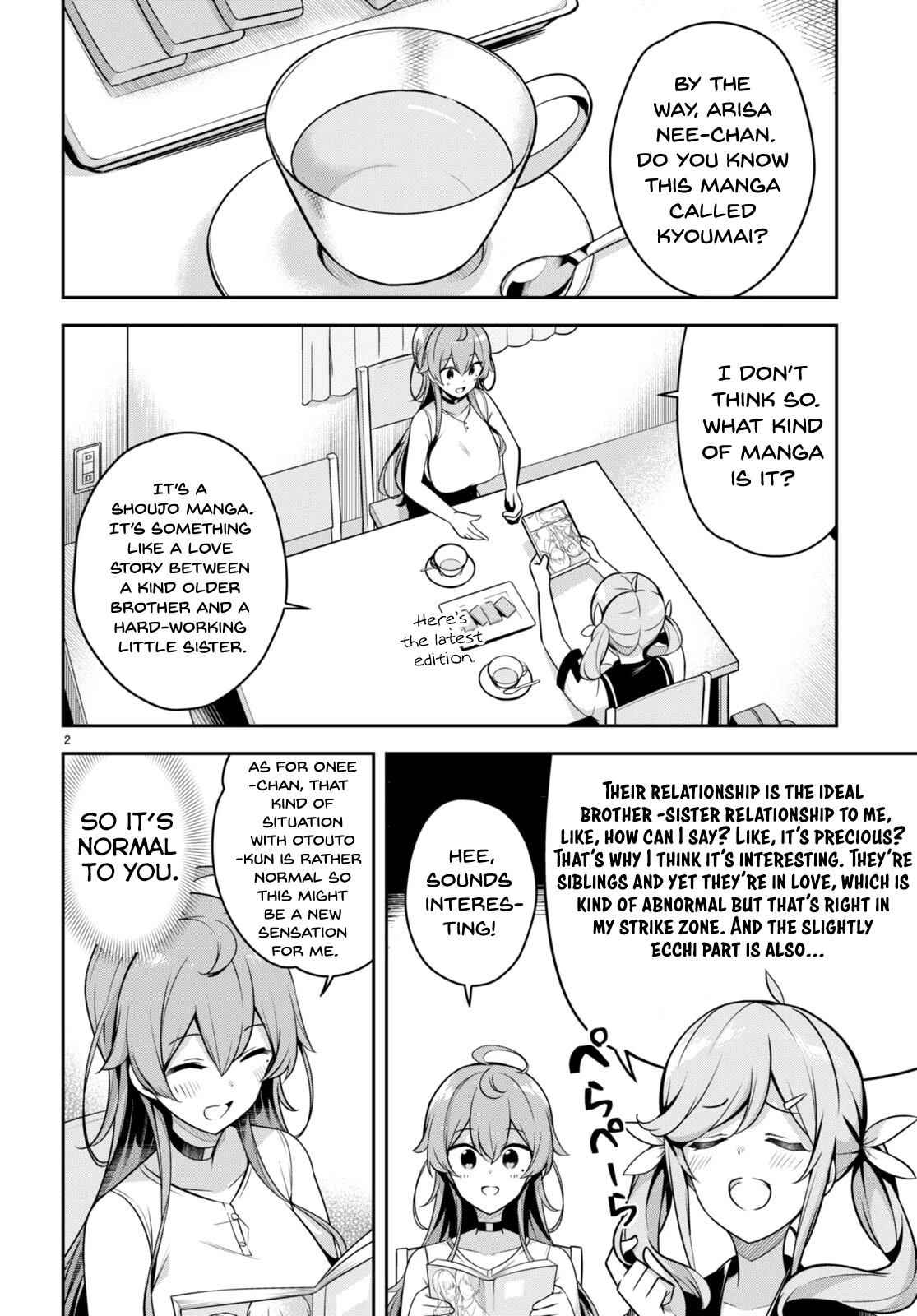 I Suddenly Have an "Older" Sister! Chapter 6 page 3 - Chapter 6: Suddenly I'm Being Healed