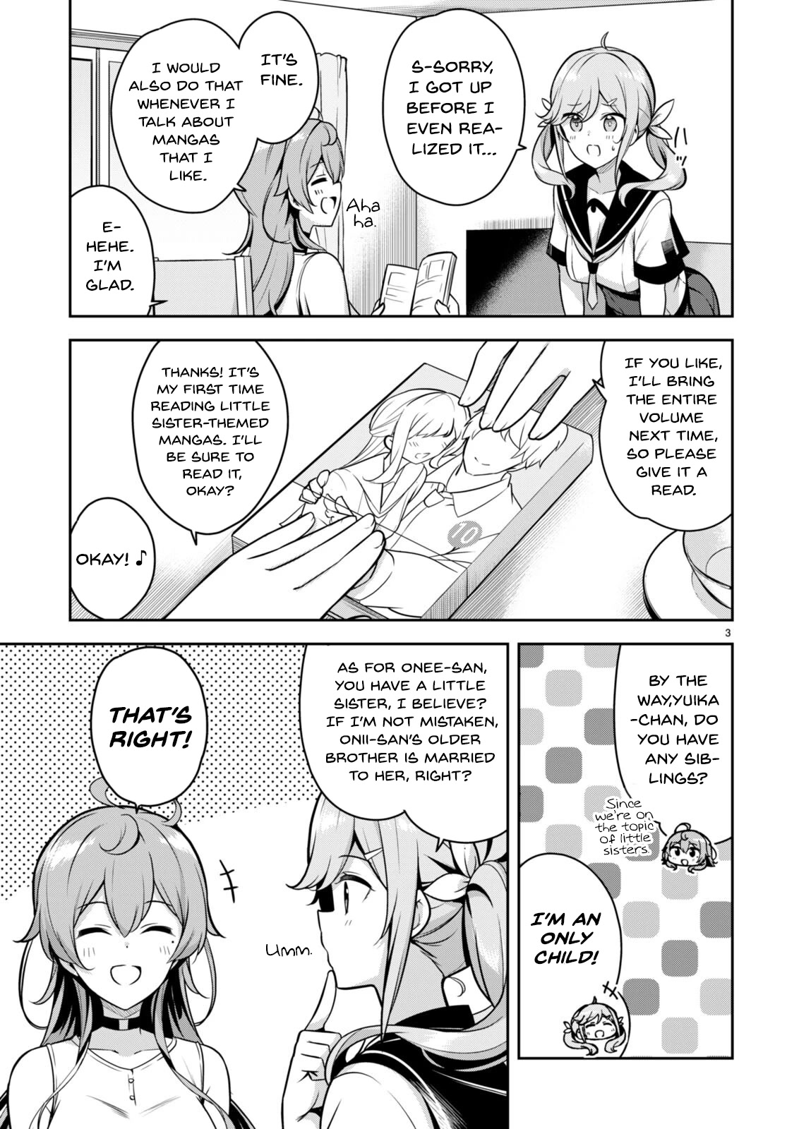I Suddenly Have an "Older" Sister! Chapter 6 page 4 - Chapter 6: Suddenly I'm Being Healed