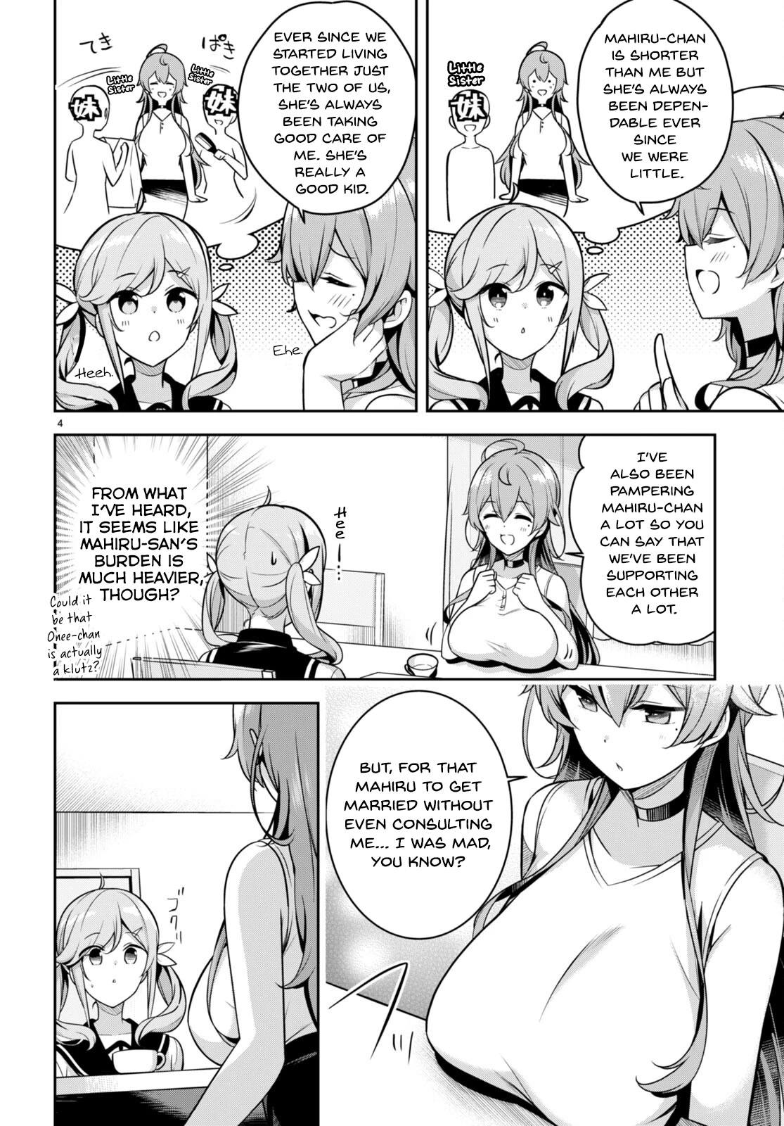 I Suddenly Have an "Older" Sister! Chapter 6 page 5 - Chapter 6: Suddenly I'm Being Healed