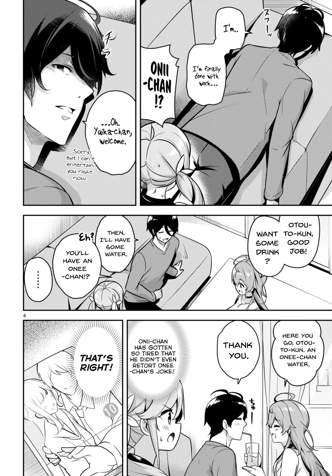 I Suddenly Have an "Older" Sister! Chapter 6 page 7 - Chapter 6: Suddenly I'm Being Healed