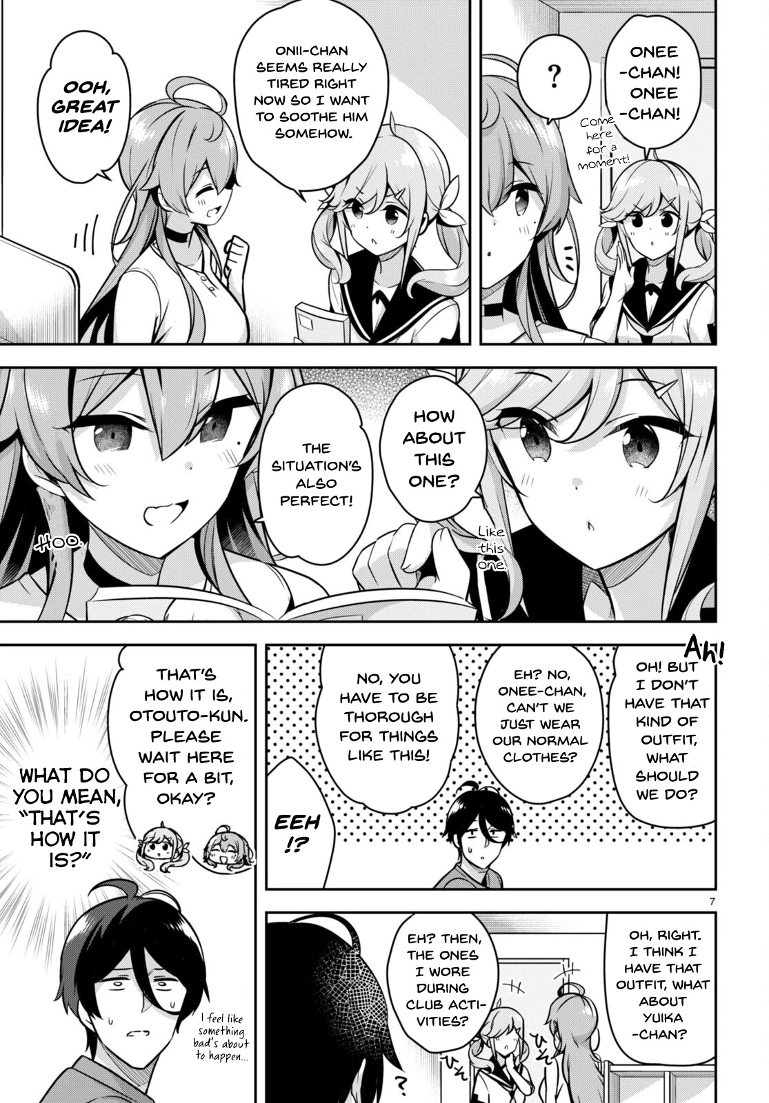 I Suddenly Have an "Older" Sister! Chapter 6 page 8 - Chapter 6: Suddenly I'm Being Healed