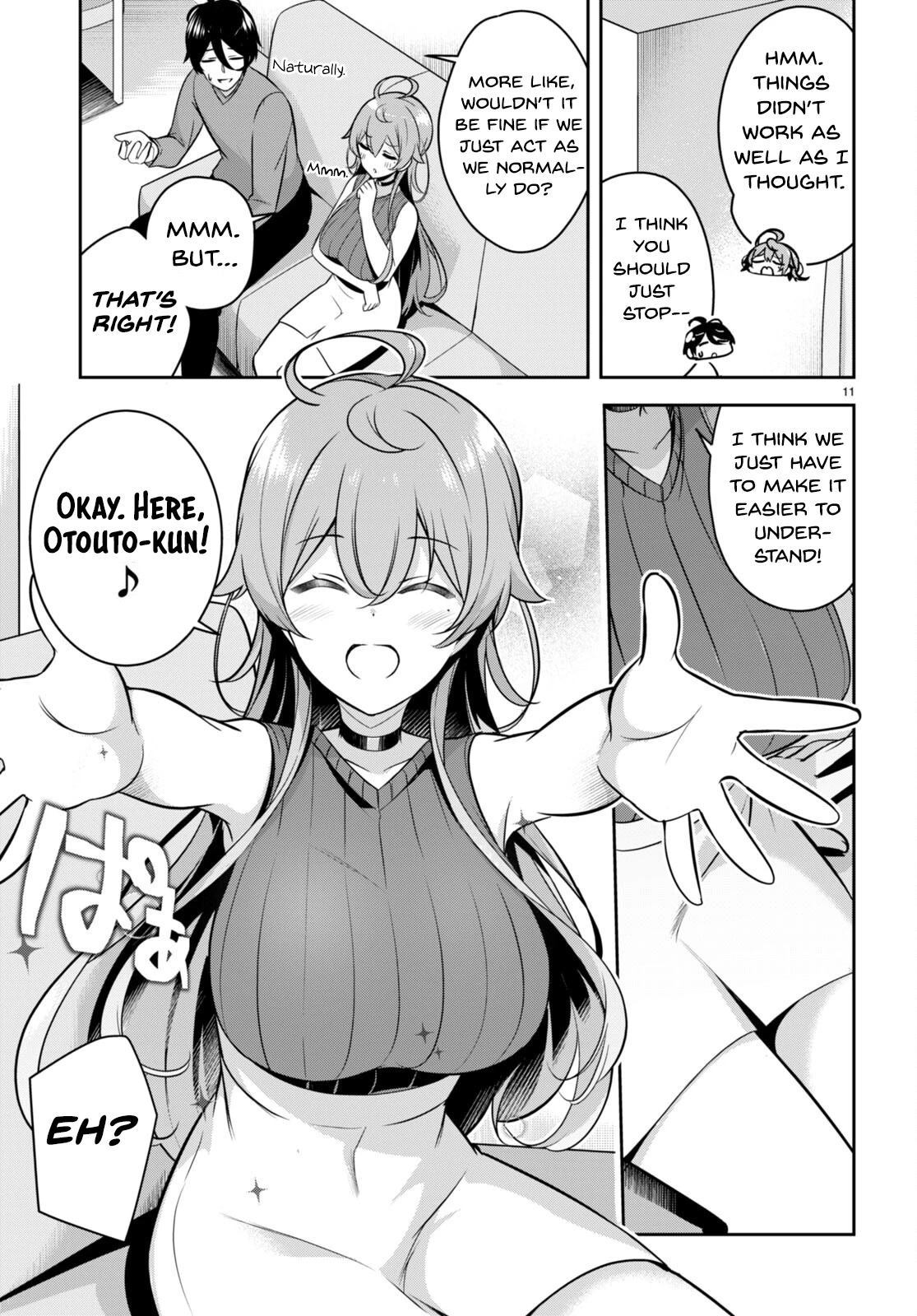 I Suddenly Have an "Older" Sister! Chapter 7 page 12 - Chapter 7: Suddenly My Sister-in-Law Came to Visit