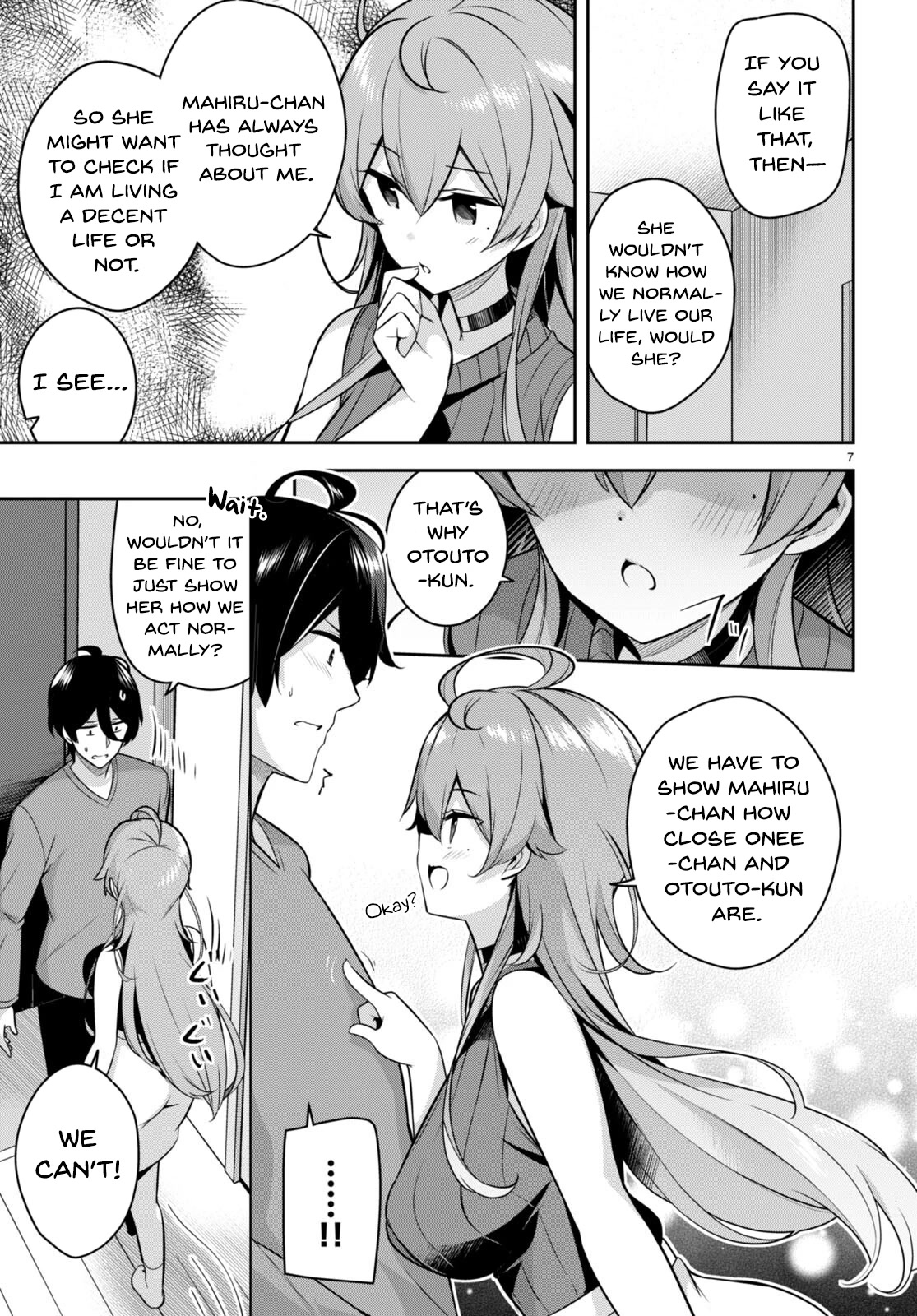 I Suddenly Have an "Older" Sister! Chapter 7 page 8 - Chapter 7: Suddenly My Sister-in-Law Came to Visit