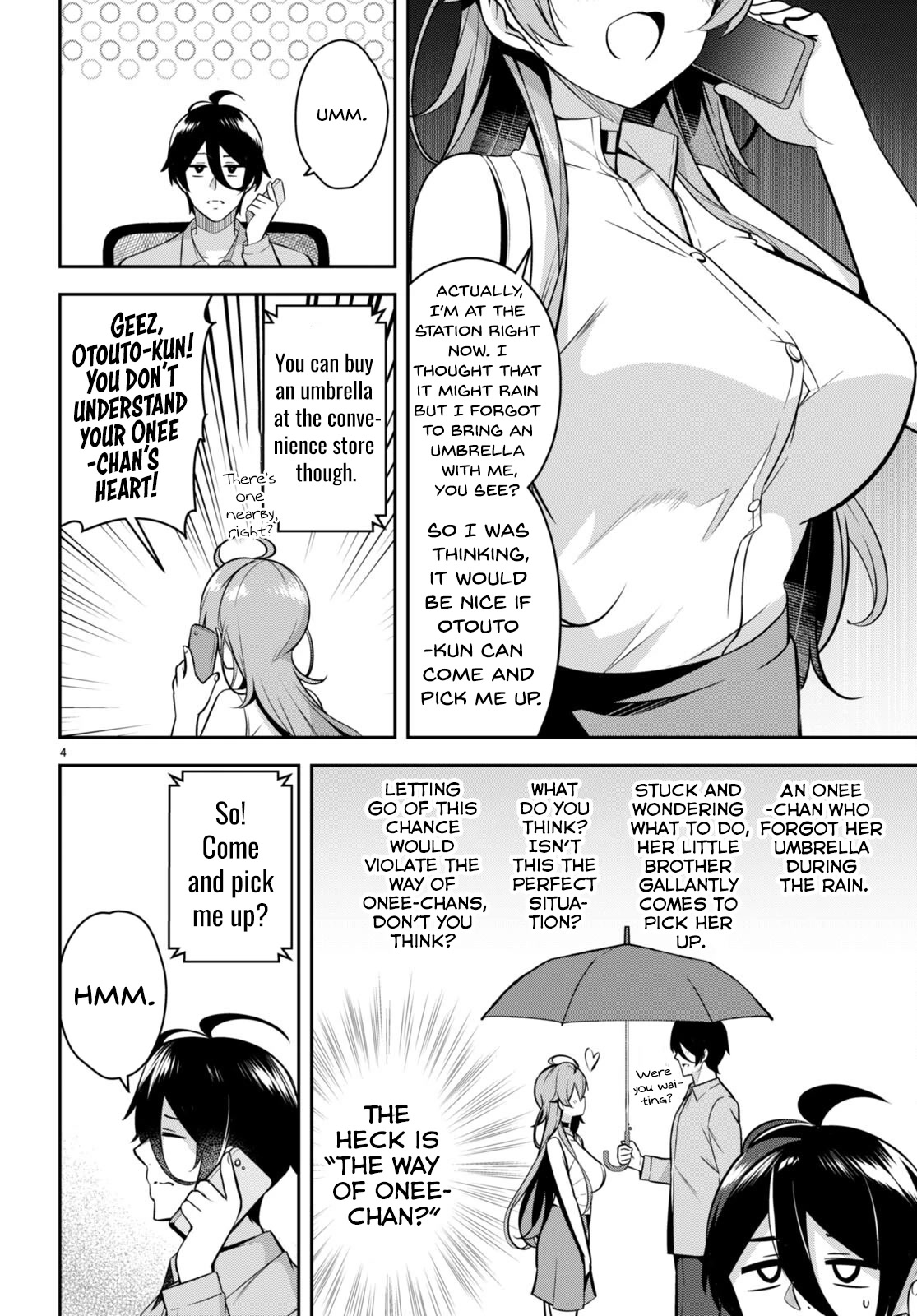 I Suddenly Have an "Older" Sister! Chapter 9 page 5 - Chapter 9: Suddenly I Got Called and Told to Pick Her Up