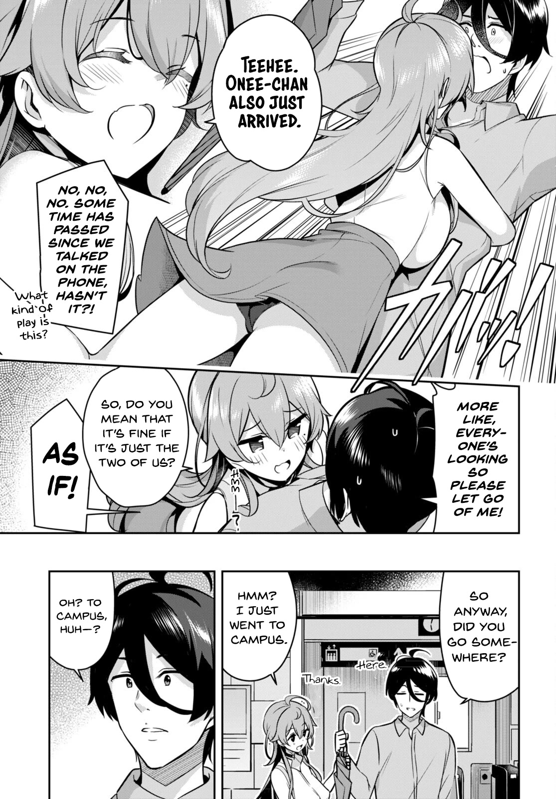 I Suddenly Have an "Older" Sister! Chapter 9 page 8 - Chapter 9: Suddenly I Got Called and Told to Pick Her Up
