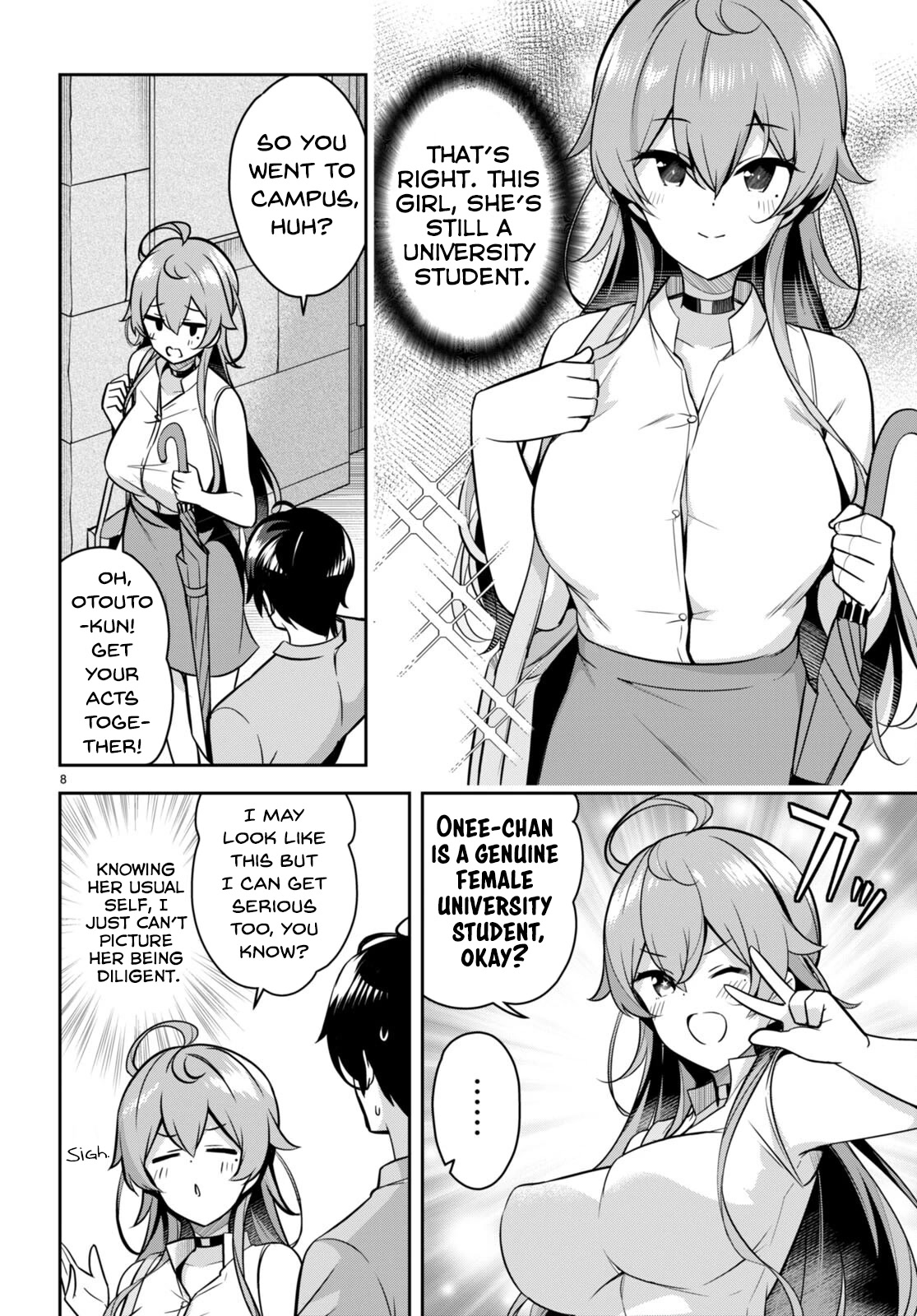 I Suddenly Have an "Older" Sister! Chapter 9 page 9 - Chapter 9: Suddenly I Got Called and Told to Pick Her Up