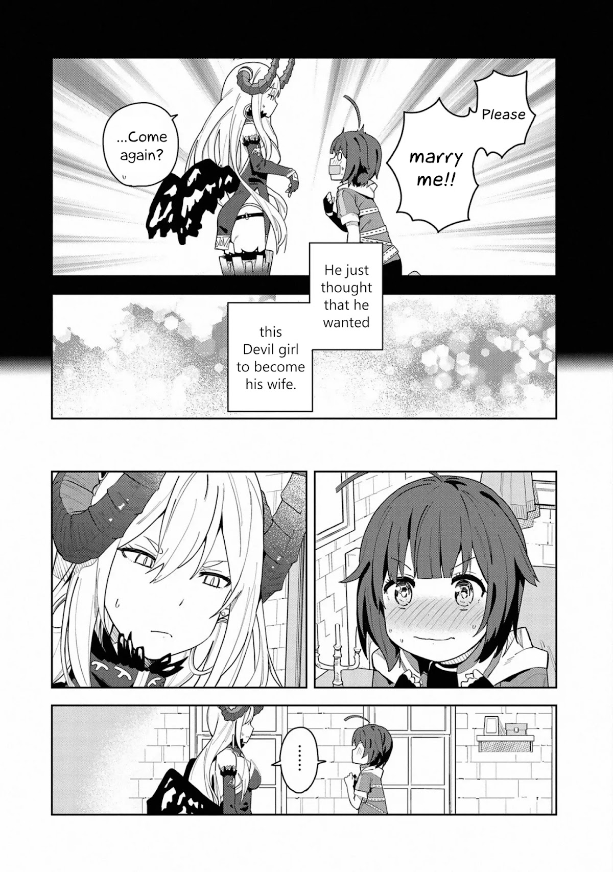 I Summoned the Devil to Grant Me a Wish, but I Married Her Instead Since She Was Adorable ~My New Devil Wife~ Chapter 1 page 17 - Chapter 1