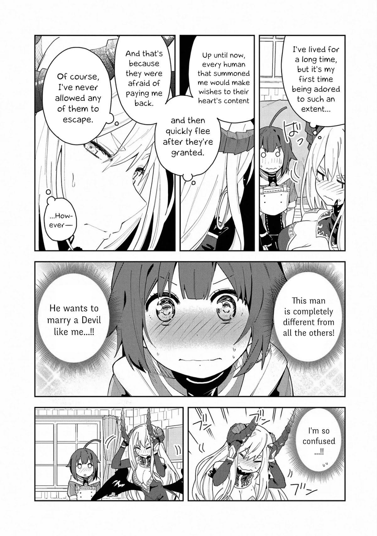 I Summoned the Devil to Grant Me a Wish, but I Married Her Instead Since She Was Adorable ~My New Devil Wife~ Chapter 1 page 23 - Chapter 1