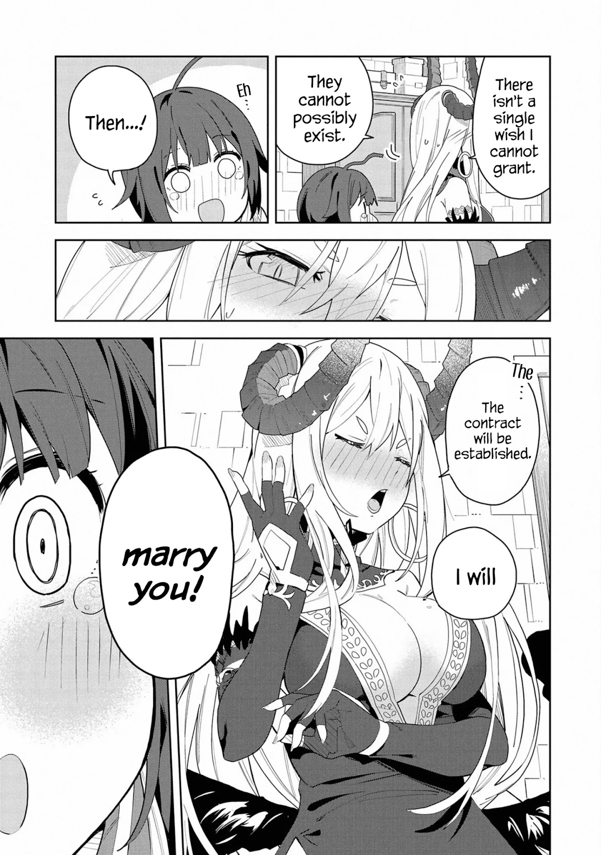 I Summoned the Devil to Grant Me a Wish, but I Married Her Instead Since She Was Adorable ~My New Devil Wife~ Chapter 1 page 25 - Chapter 1