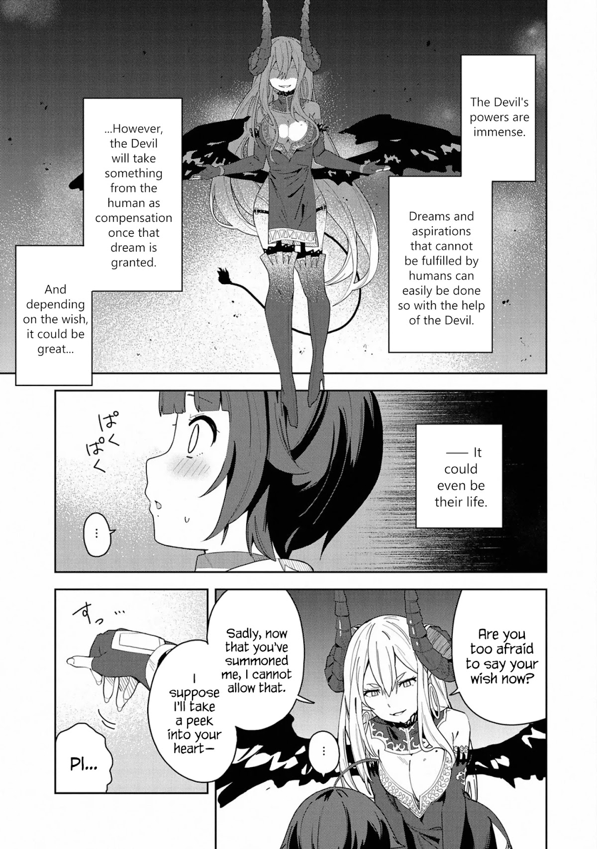 I Summoned the Devil to Grant Me a Wish, but I Married Her Instead Since She Was Adorable ~My New Devil Wife~ Chapter 1 page 4 - Chapter 1