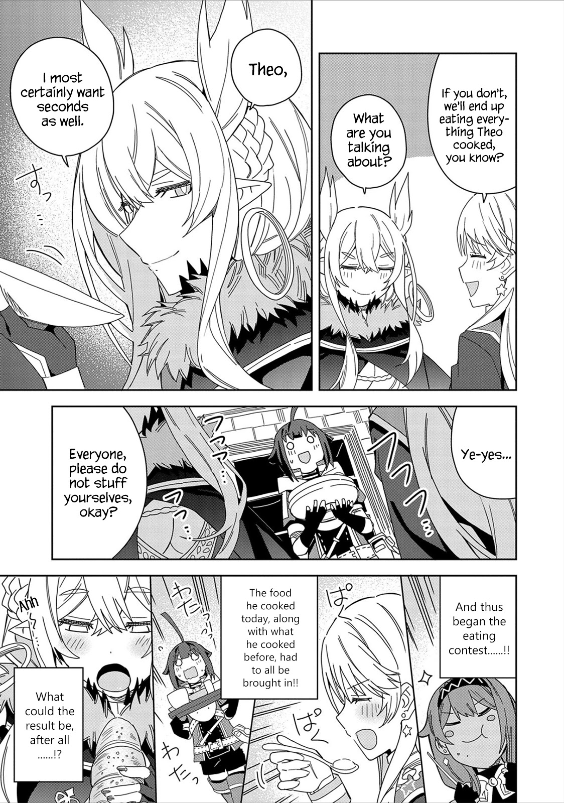 I Summoned the Devil to Grant Me a Wish, but I Married Her Instead Since She Was Adorable ~My New Devil Wife~ Chapter 16 page 9 - Chapter 16: A Sudden Eating Contest!?
