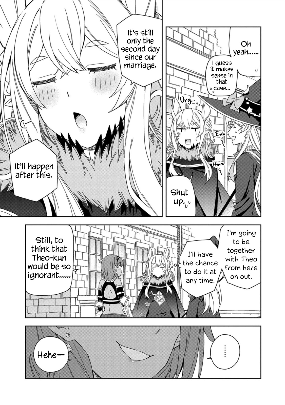 I Summoned the Devil to Grant Me a Wish, but I Married Her Instead Since She Was Adorable ~My New Devil Wife~ Chapter 17 page 13 - Chapter 17: It Must Have Been Fun Last Night, Yes!?