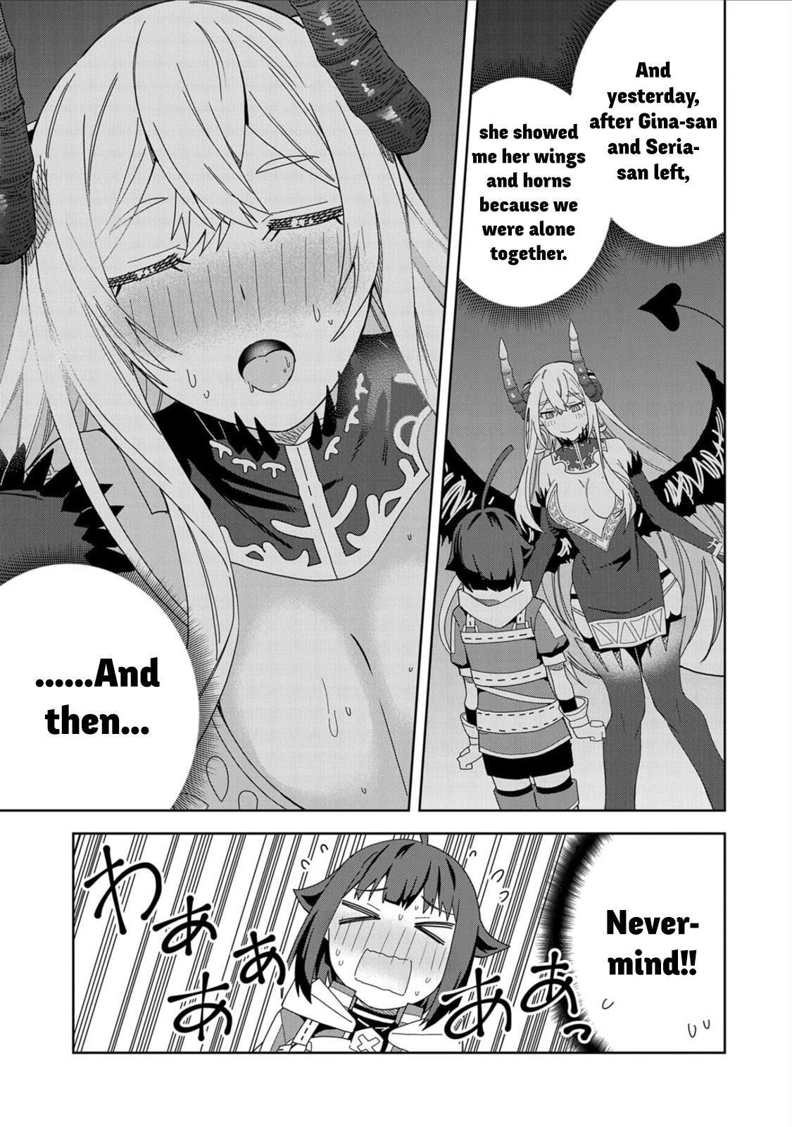 I Summoned the Devil to Grant Me a Wish, but I Married Her Instead Since She Was Adorable ~My New Devil Wife~ Chapter 17 page 26 - Chapter 17: It Must Have Been Fun Last Night, Yes!?