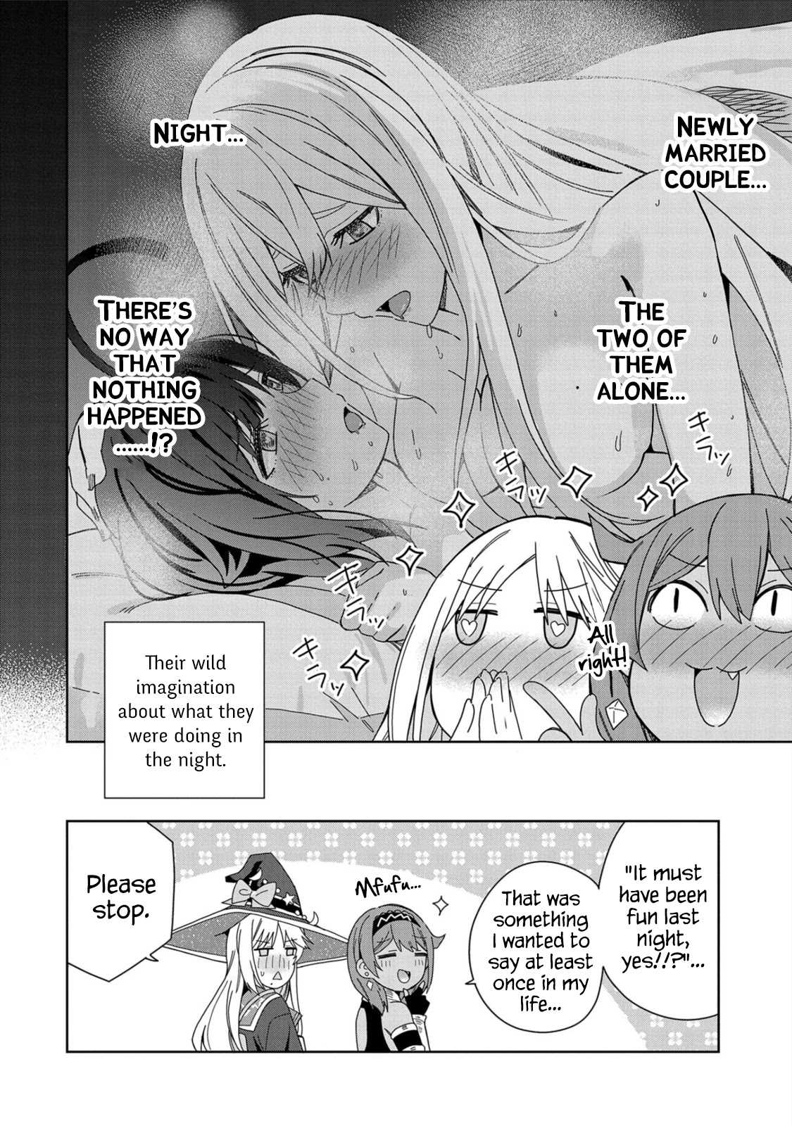 I Summoned the Devil to Grant Me a Wish, but I Married Her Instead Since She Was Adorable ~My New Devil Wife~ Chapter 17 page 4 - Chapter 17: It Must Have Been Fun Last Night, Yes!?