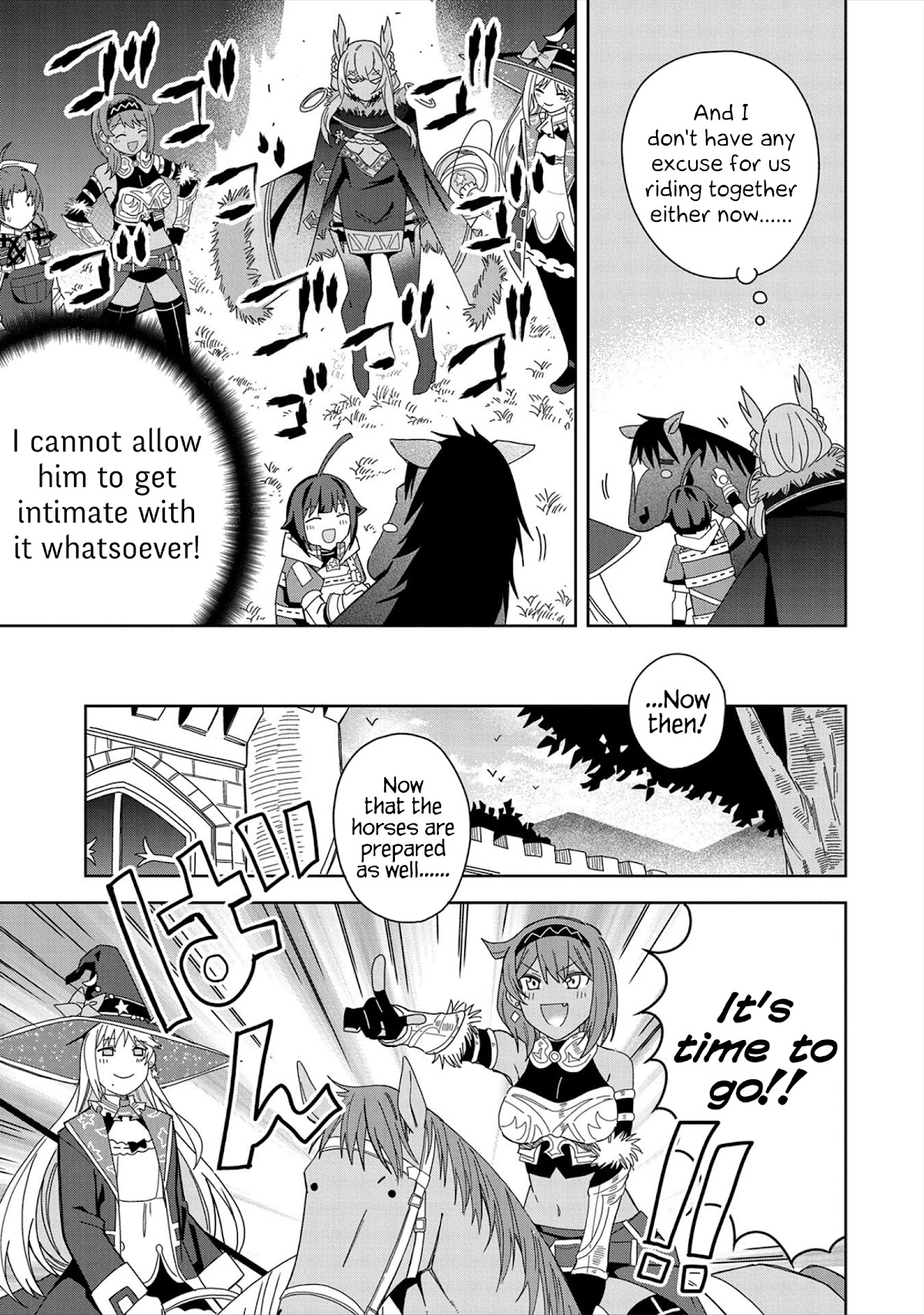I Summoned the Devil to Grant Me a Wish, but I Married Her Instead Since She Was Adorable ~My New Devil Wife~ Chapter 19 page 15 - Chapter 19: Shall We Ride Together?