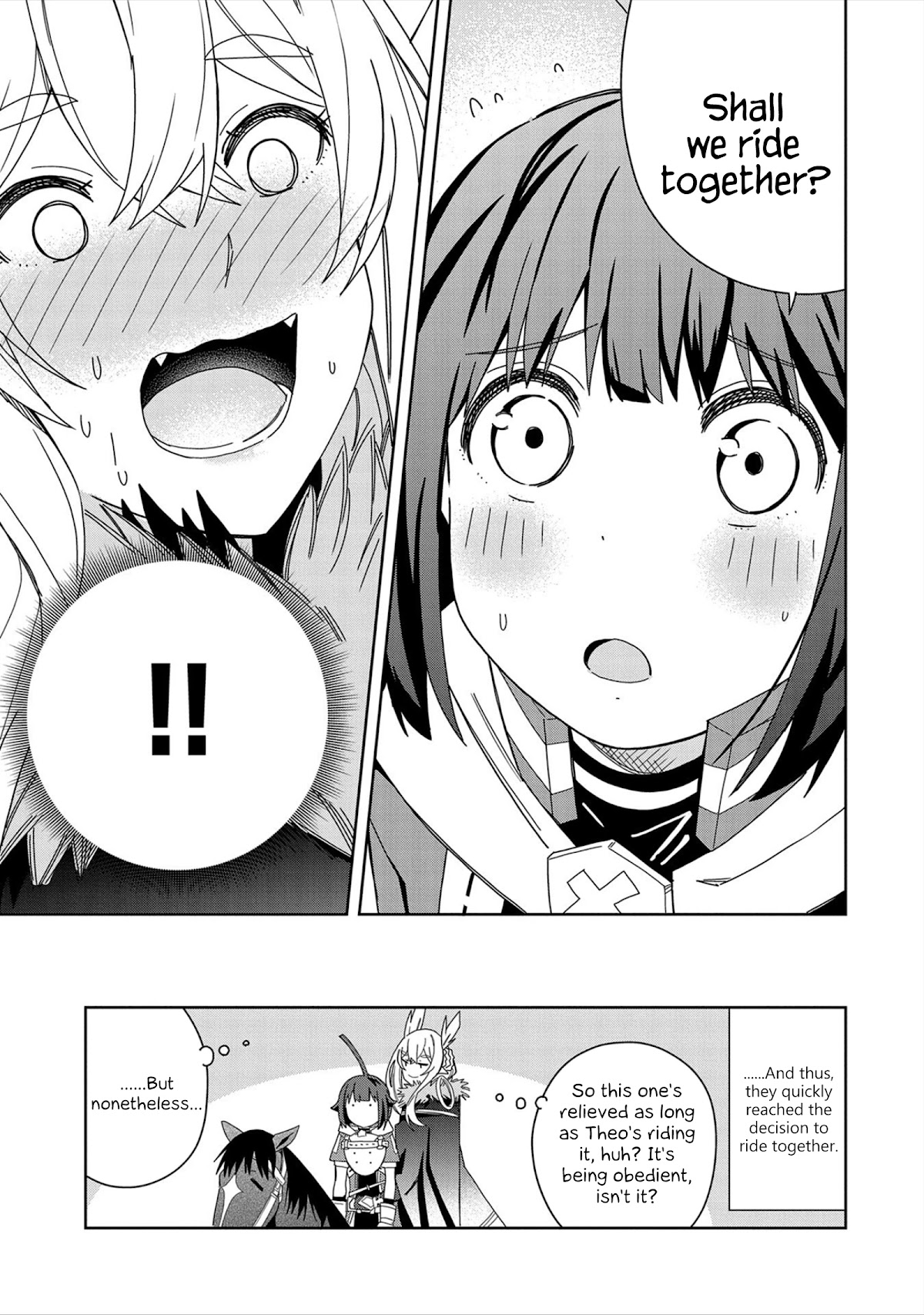I Summoned the Devil to Grant Me a Wish, but I Married Her Instead Since She Was Adorable ~My New Devil Wife~ Chapter 19 page 19 - Chapter 19: Shall We Ride Together?
