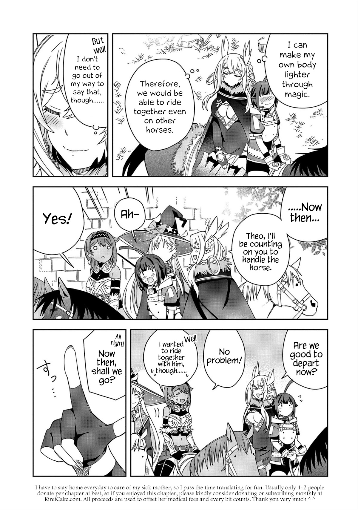 I Summoned the Devil to Grant Me a Wish, but I Married Her Instead Since She Was Adorable ~My New Devil Wife~ Chapter 19 page 31 - Chapter 19: Shall We Ride Together?