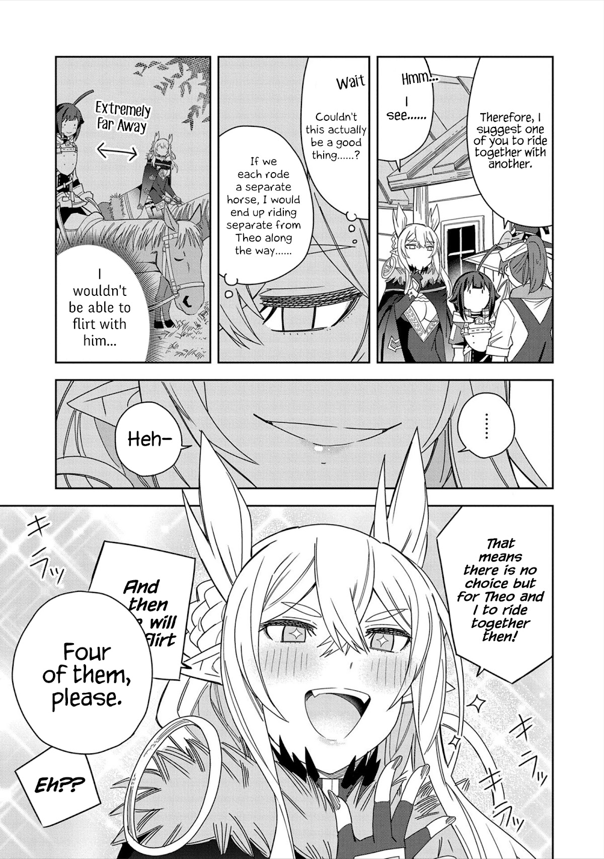 I Summoned the Devil to Grant Me a Wish, but I Married Her Instead Since She Was Adorable ~My New Devil Wife~ Chapter 19 page 5 - Chapter 19: Shall We Ride Together?