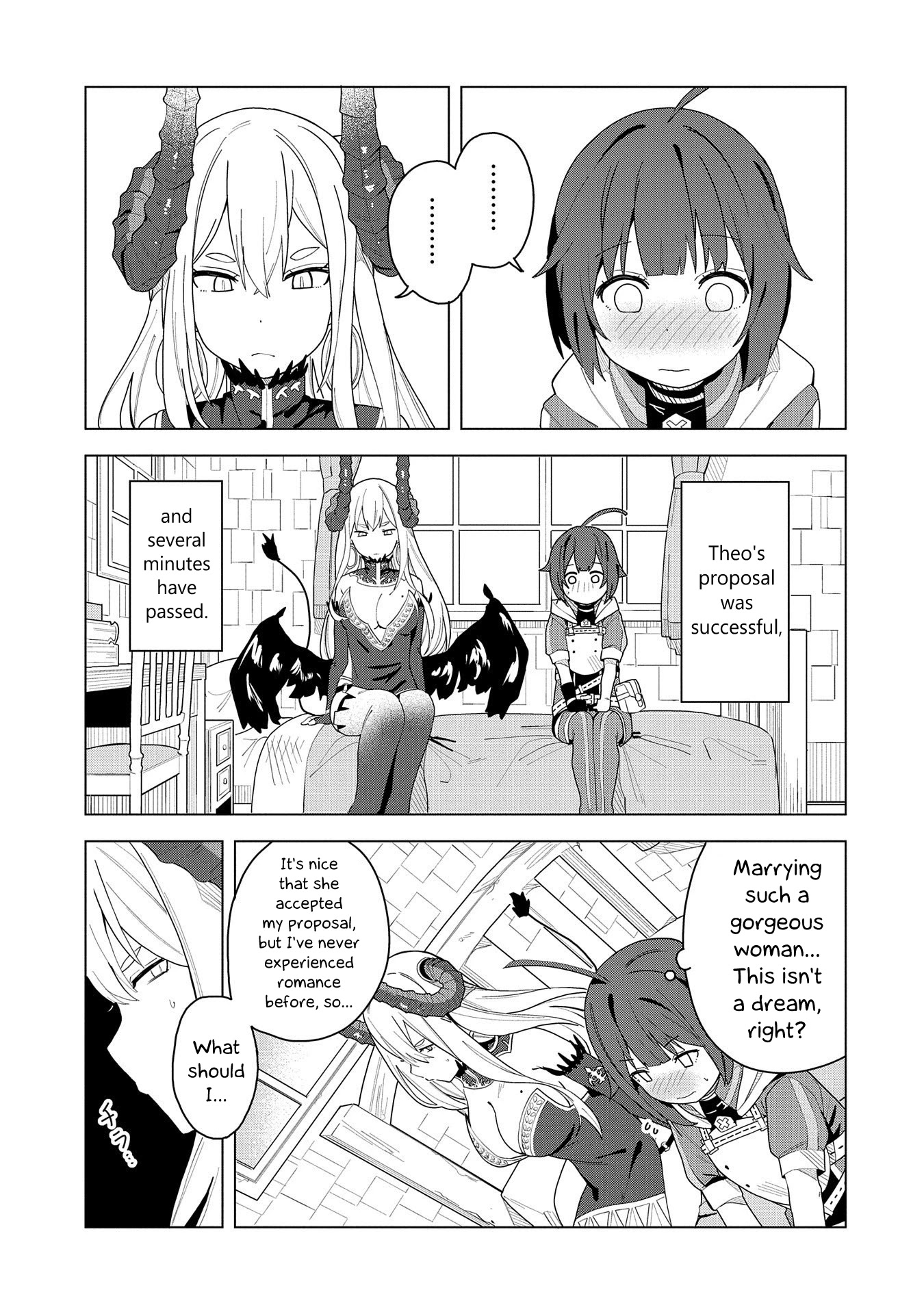 I Summoned the Devil to Grant Me a Wish, but I Married Her Instead Since She Was Adorable ~My New Devil Wife~ Chapter 2 page 13 - Chapter 2: I Want You To Call Me By My Name