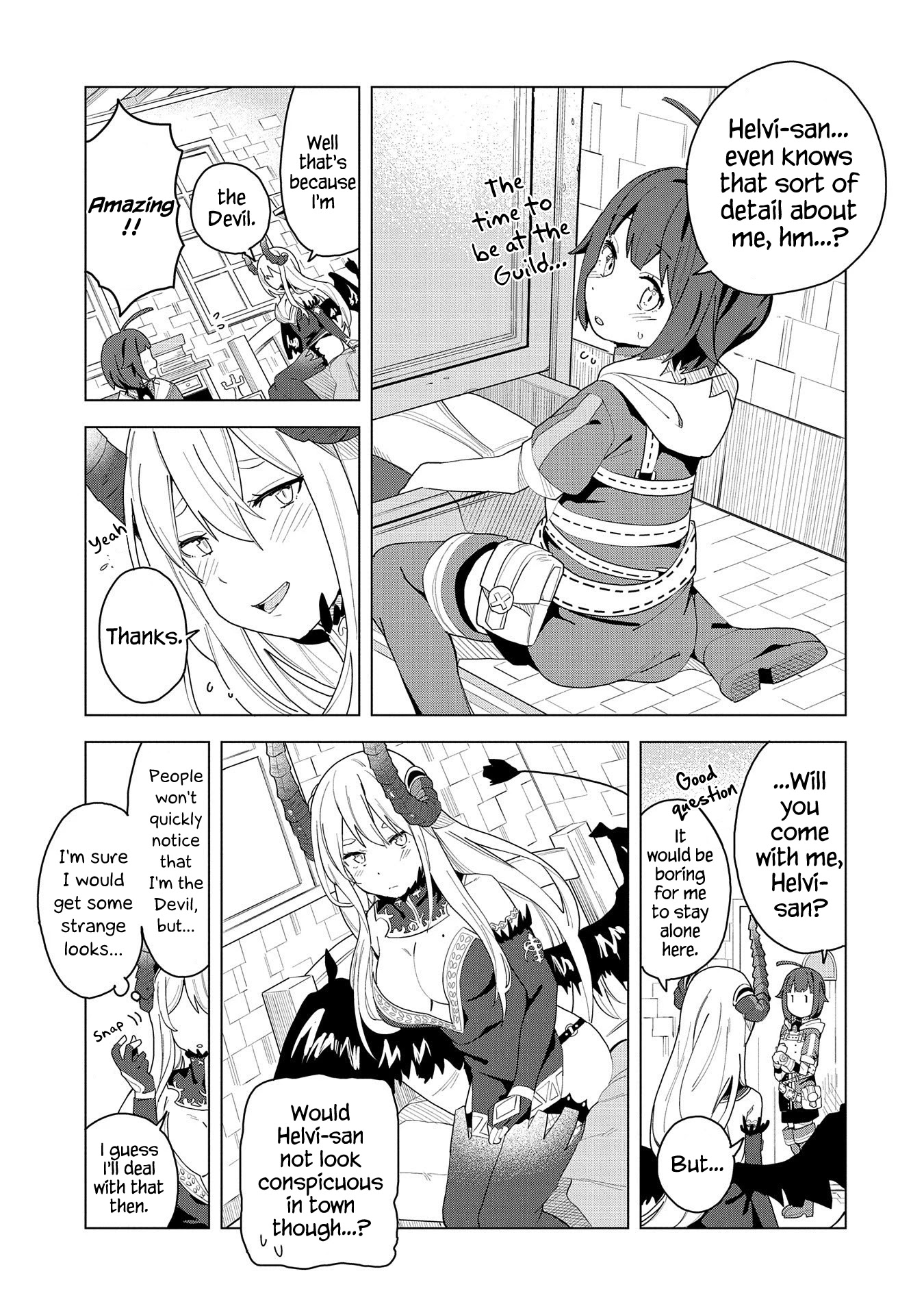 I Summoned the Devil to Grant Me a Wish, but I Married Her Instead Since She Was Adorable ~My New Devil Wife~ Chapter 2 page 19 - Chapter 2: I Want You To Call Me By My Name