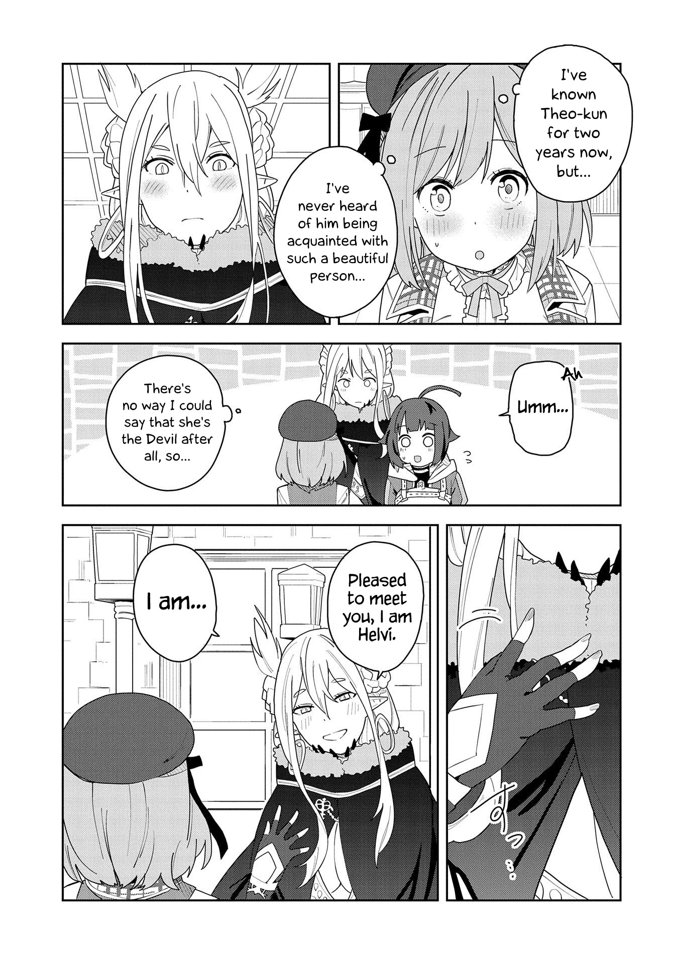 I Summoned the Devil to Grant Me a Wish, but I Married Her Instead Since She Was Adorable ~My New Devil Wife~ Chapter 2 page 33 - Chapter 2: I Want You To Call Me By My Name