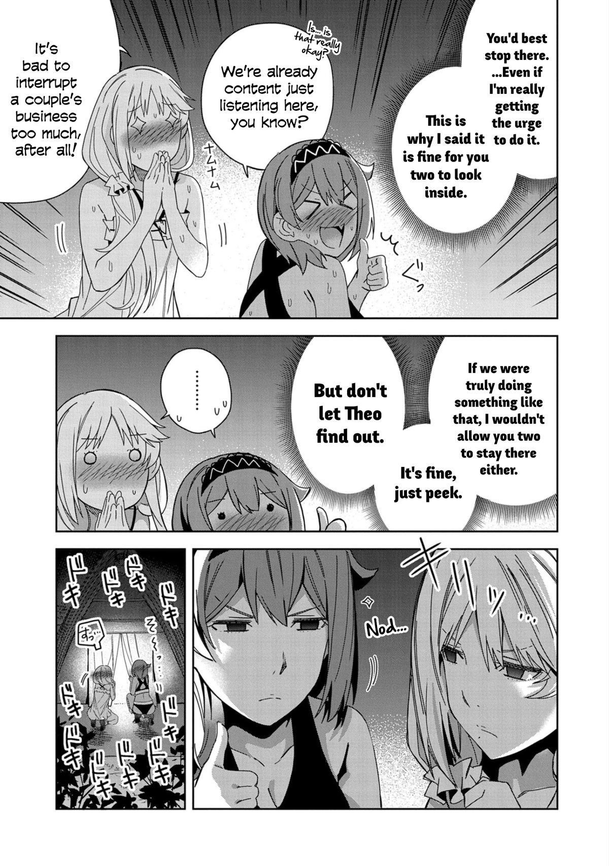 I Summoned the Devil to Grant Me a Wish, but I Married Her Instead Since She Was Adorable ~My New Devil Wife~ Chapter 22 page 15 - Chapter 22: It's Fine, Just Peek!