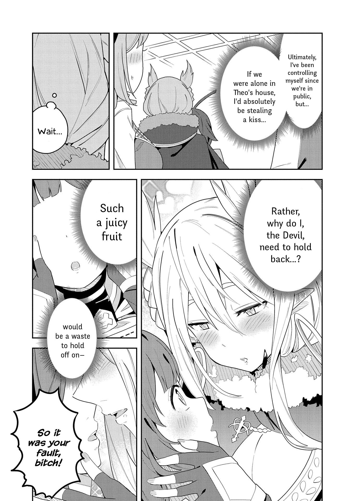 I Summoned the Devil to Grant Me a Wish, but I Married Her Instead Since She Was Adorable ~My New Devil Wife~ Chapter 3 page 13 - Chapter 3: I Will Not Hand Her Over To Anyone!