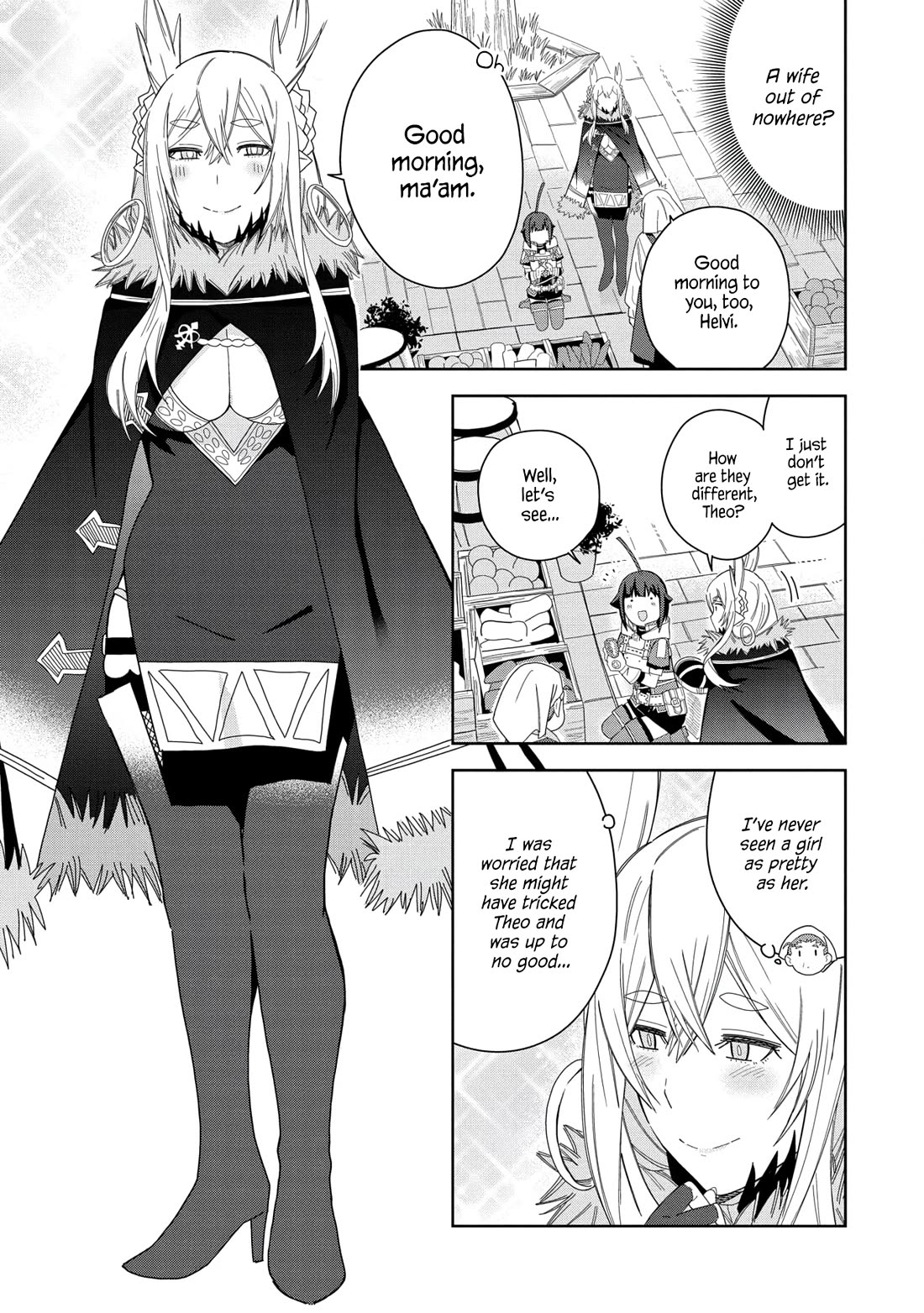 I Summoned the Devil to Grant Me a Wish, but I Married Her Instead Since She Was Adorable ~My New Devil Wife~ Chapter 32 page 4 - Chapter 32: I Want to Become Stronger
