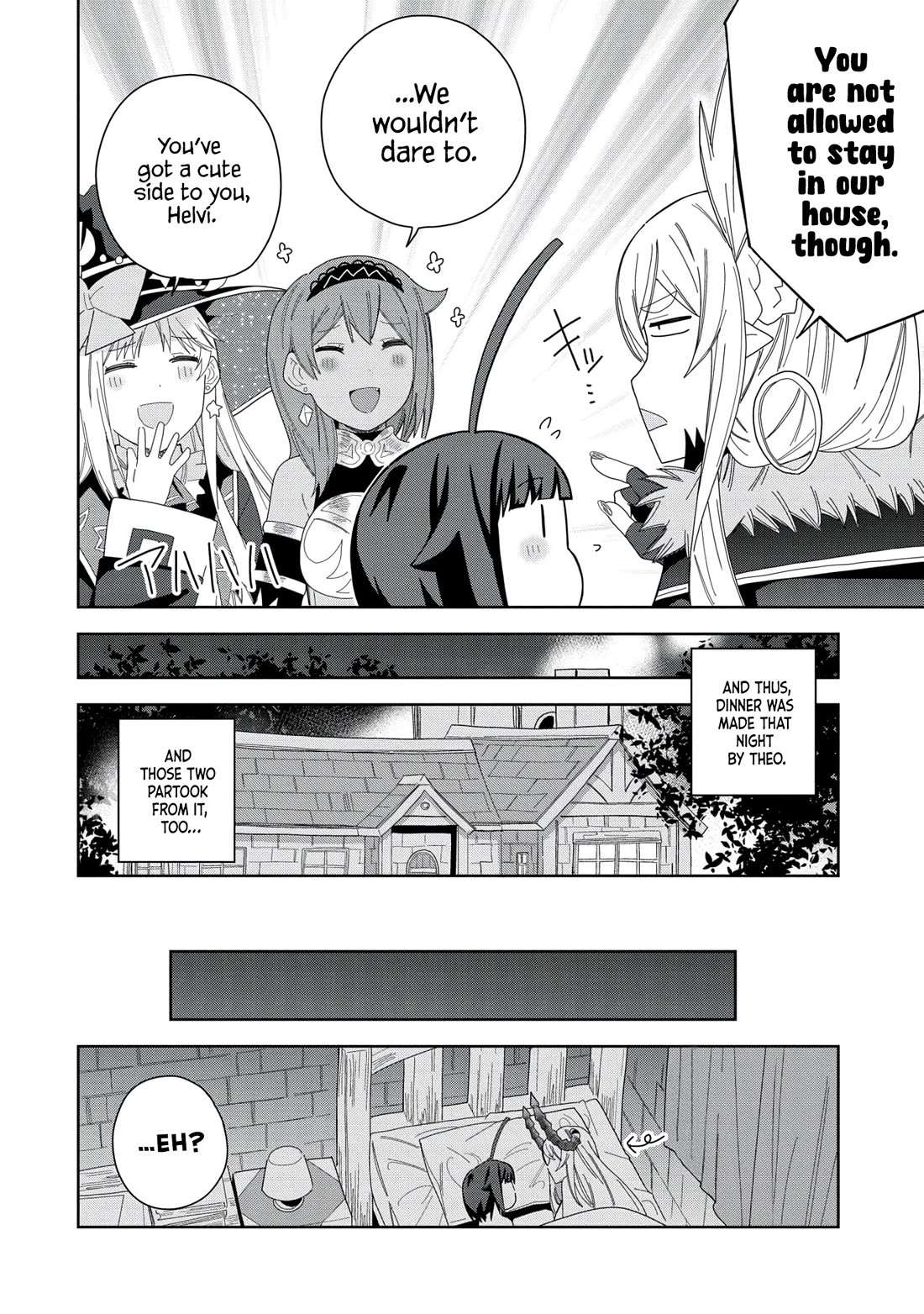 I Summoned the Devil to Grant Me a Wish, but I Married Her Instead Since She Was Adorable ~My New Devil Wife~ Chapter 34 page 12 - Chapter 34: I Want To Stay Like This Forever