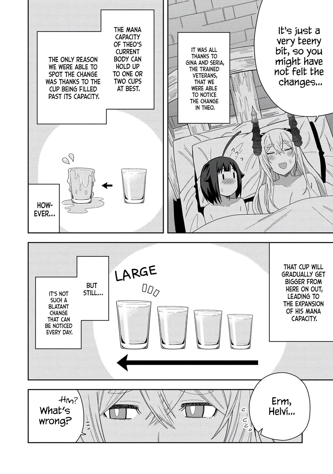 I Summoned the Devil to Grant Me a Wish, but I Married Her Instead Since She Was Adorable ~My New Devil Wife~ Chapter 34 page 16 - Chapter 34: I Want To Stay Like This Forever