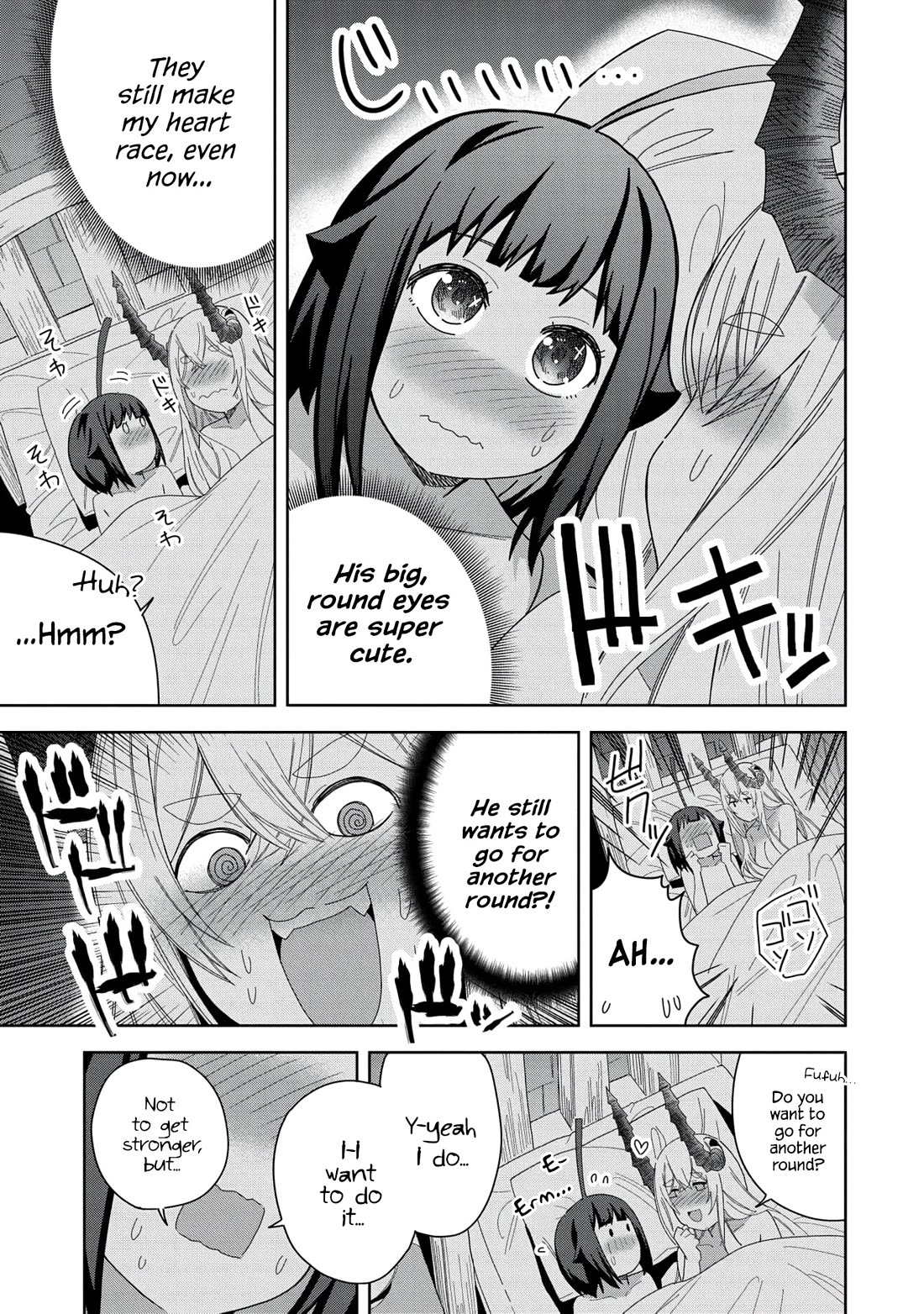 I Summoned the Devil to Grant Me a Wish, but I Married Her Instead Since She Was Adorable ~My New Devil Wife~ Chapter 34 page 17 - Chapter 34: I Want To Stay Like This Forever