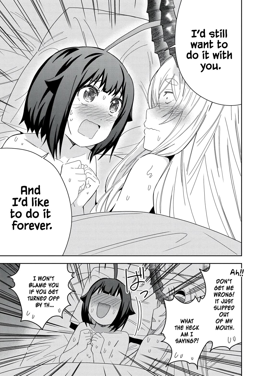 I Summoned the Devil to Grant Me a Wish, but I Married Her Instead Since She Was Adorable ~My New Devil Wife~ Chapter 34 page 19 - Chapter 34: I Want To Stay Like This Forever