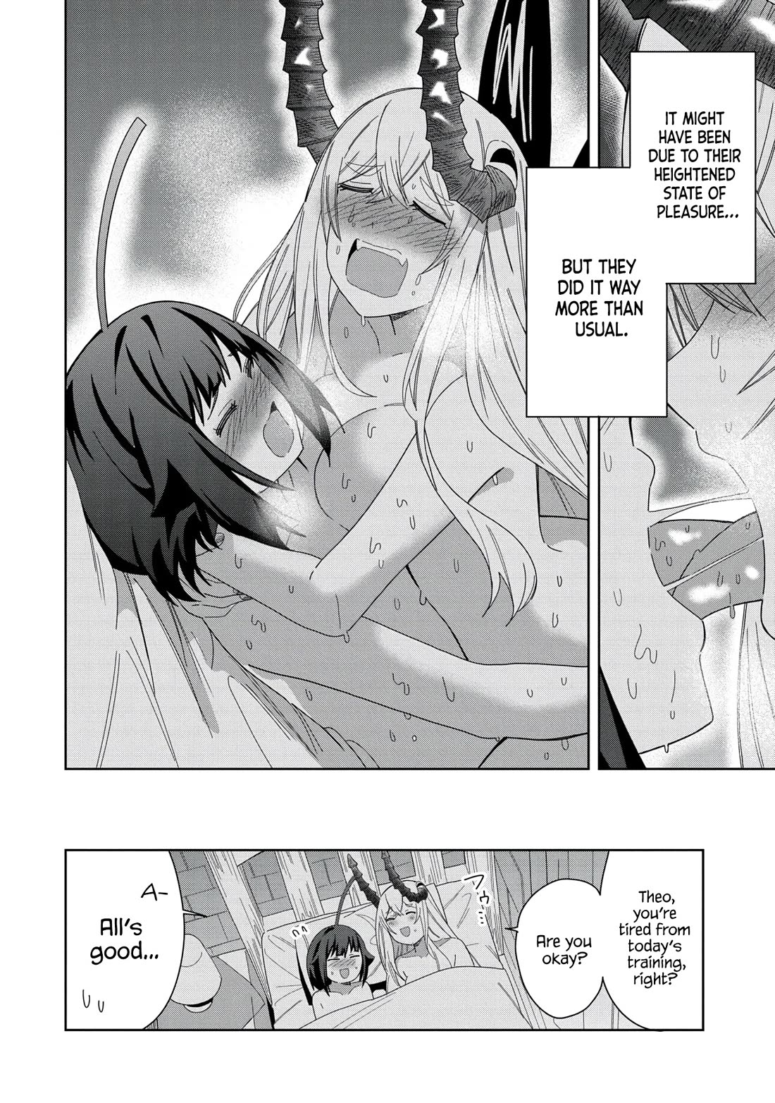 I Summoned the Devil to Grant Me a Wish, but I Married Her Instead Since She Was Adorable ~My New Devil Wife~ Chapter 34 page 22 - Chapter 34: I Want To Stay Like This Forever