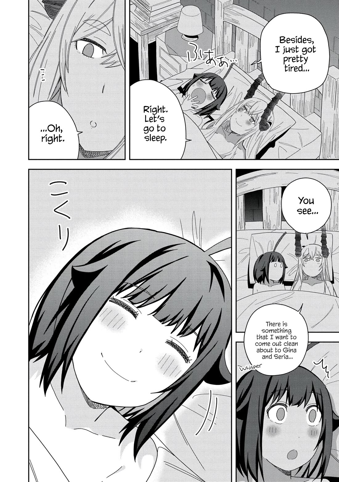 I Summoned the Devil to Grant Me a Wish, but I Married Her Instead Since She Was Adorable ~My New Devil Wife~ Chapter 34 page 24 - Chapter 34: I Want To Stay Like This Forever