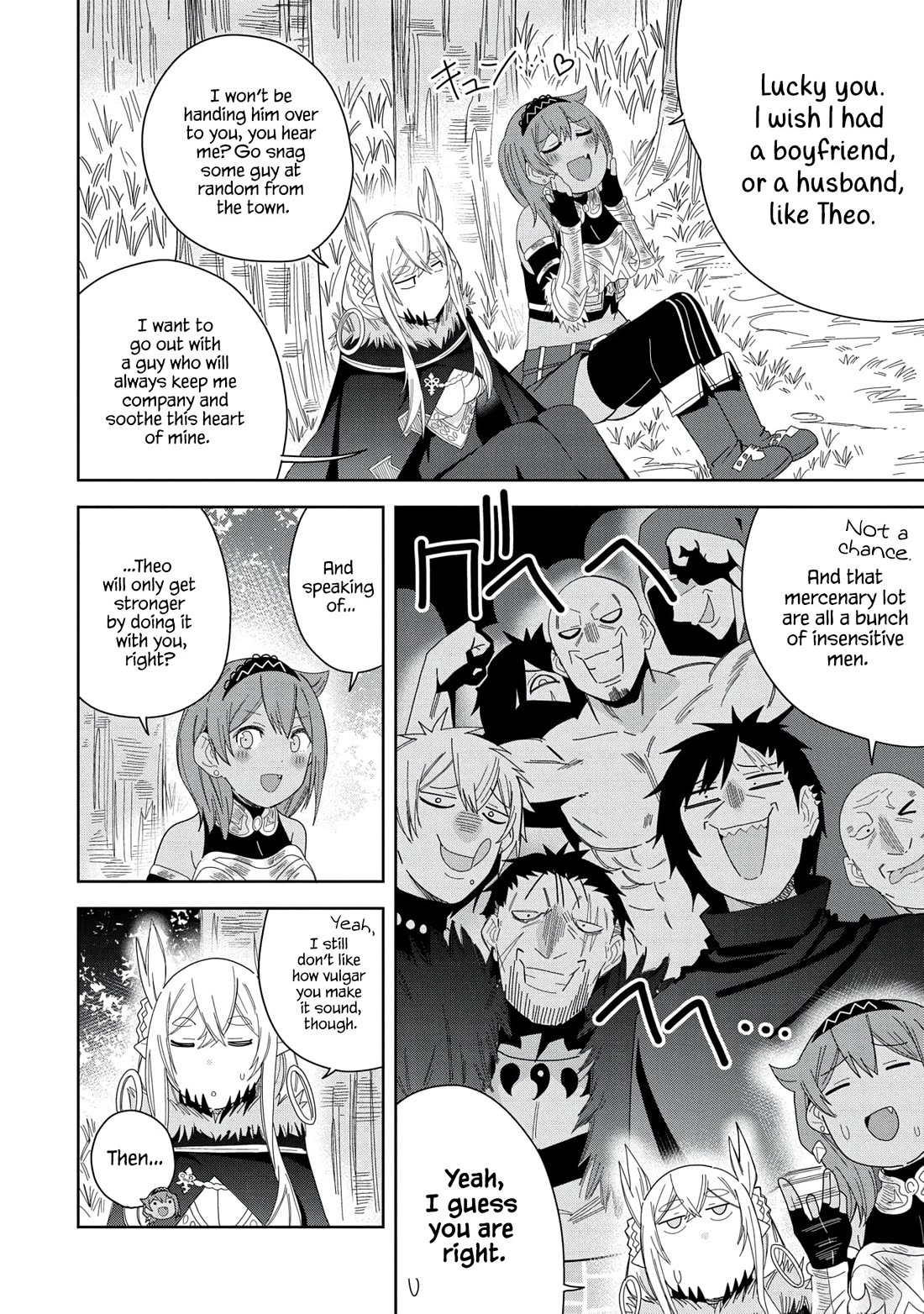I Summoned the Devil to Grant Me a Wish, but I Married Her Instead Since She Was Adorable ~My New Devil Wife~ Chapter 34 page 4 - Chapter 34: I Want To Stay Like This Forever