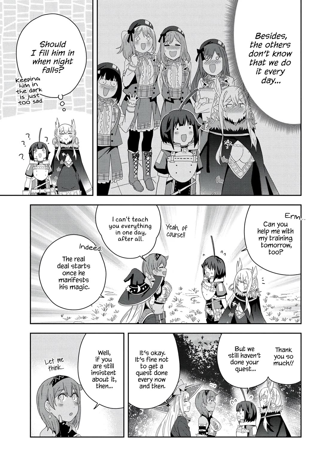 I Summoned the Devil to Grant Me a Wish, but I Married Her Instead Since She Was Adorable ~My New Devil Wife~ Chapter 34 page 9 - Chapter 34: I Want To Stay Like This Forever