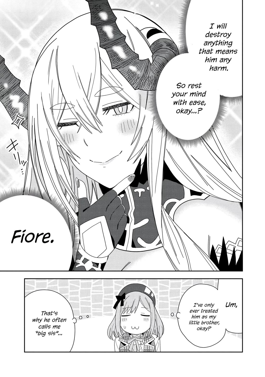 I Summoned the Devil to Grant Me a Wish, but I Married Her Instead Since She Was Adorable ~My New Devil Wife~ Chapter 35 page 15 - Chapter 35: Big Sister