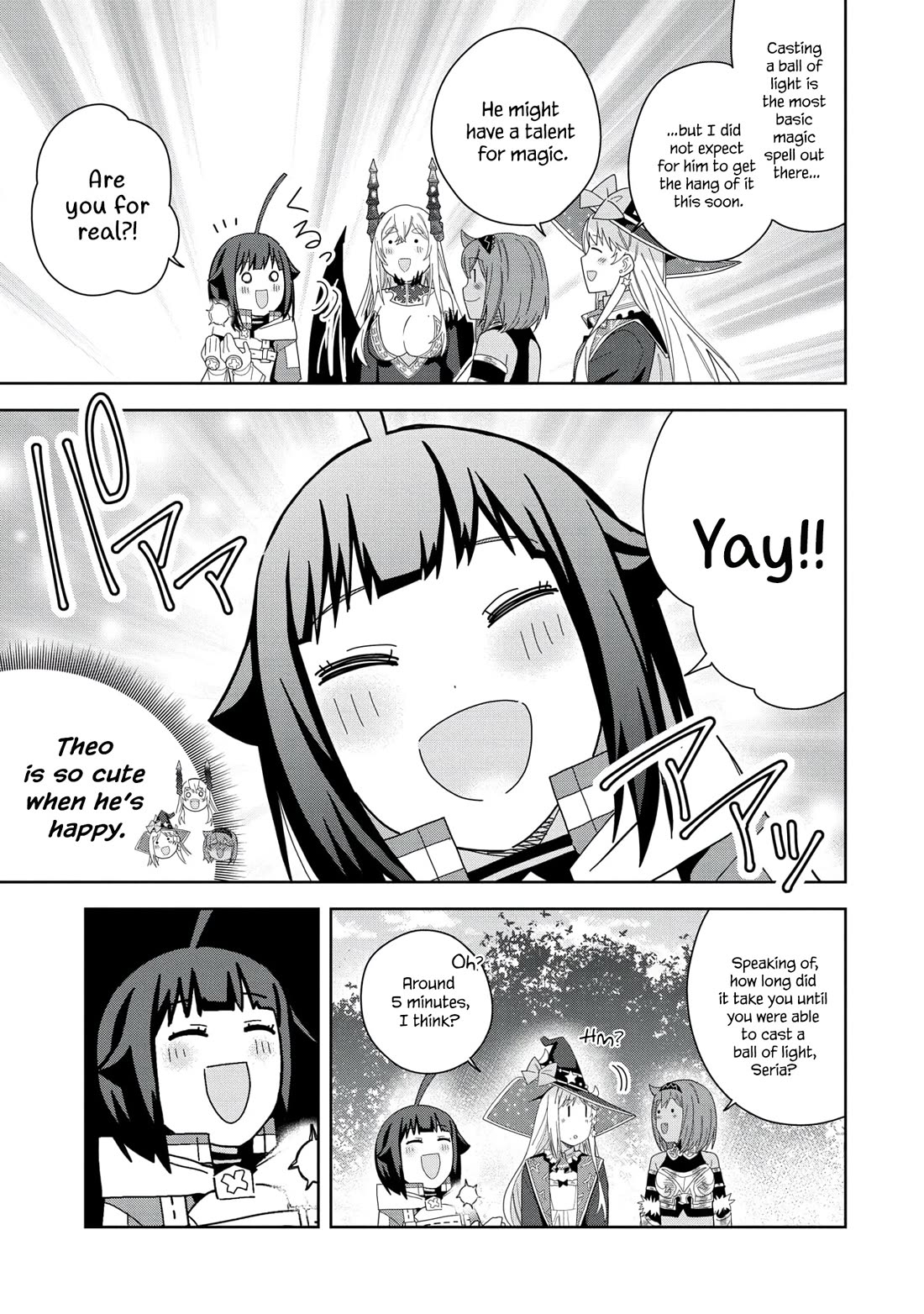 I Summoned the Devil to Grant Me a Wish, but I Married Her Instead Since She Was Adorable ~My New Devil Wife~ Chapter 35 page 17 - Chapter 35: Big Sister