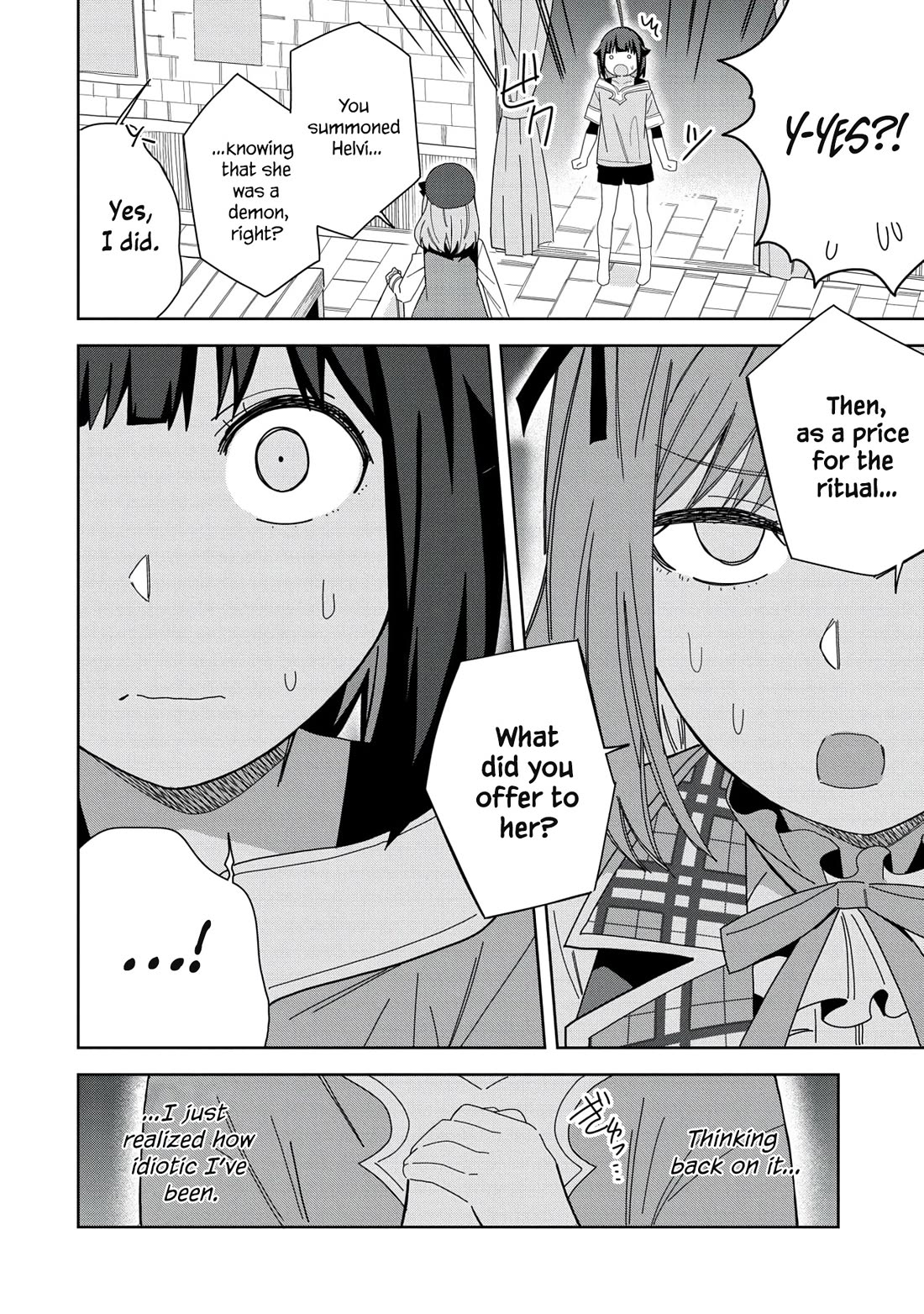 I Summoned the Devil to Grant Me a Wish, but I Married Her Instead Since She Was Adorable ~My New Devil Wife~ Chapter 35 page 8 - Chapter 35: Big Sister